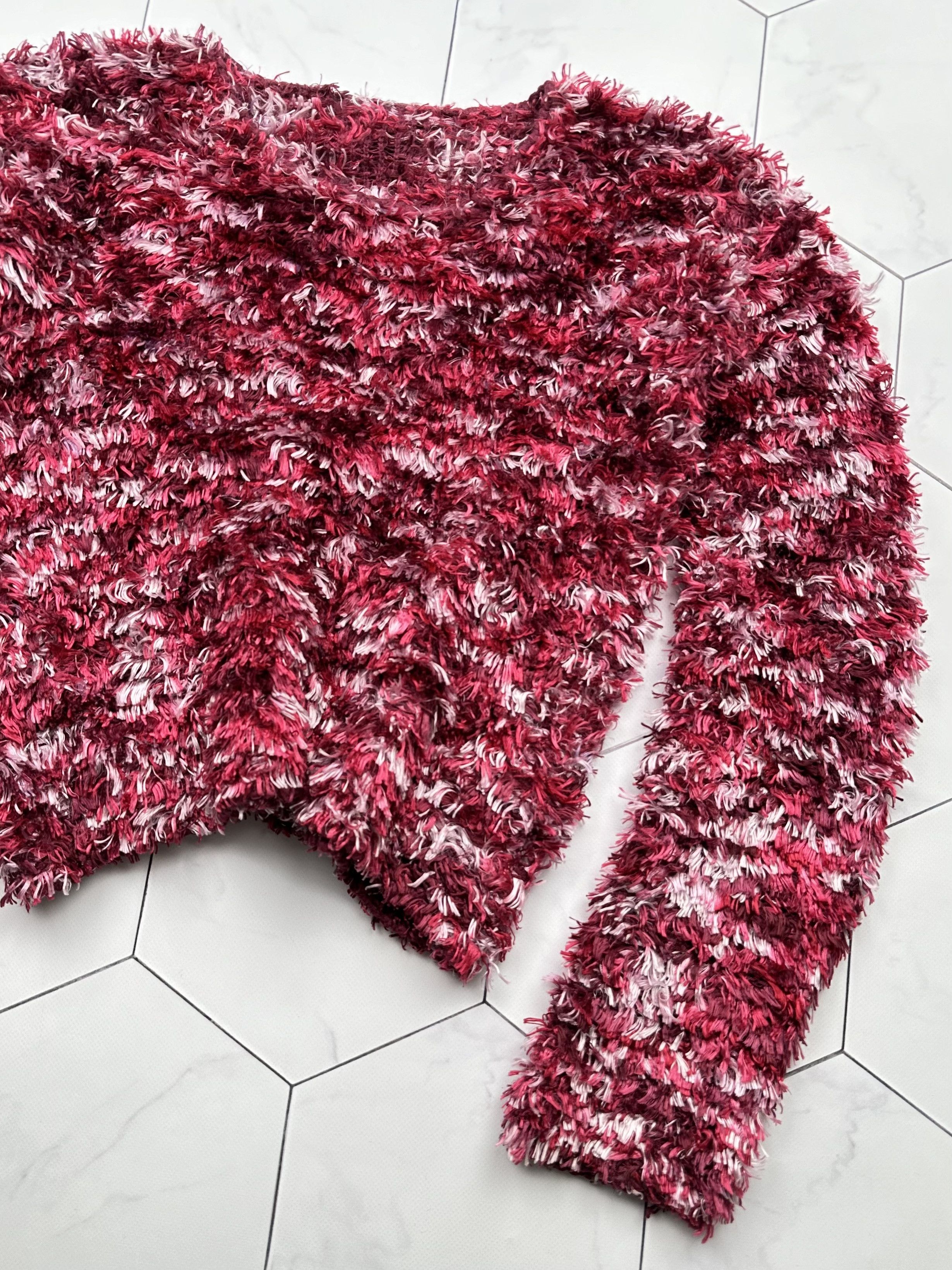 Vintage Vintage Mohair Cropped Sweater (B415)E2 Size M / US 6-8 / IT 42-44 - 3 Thumbnail