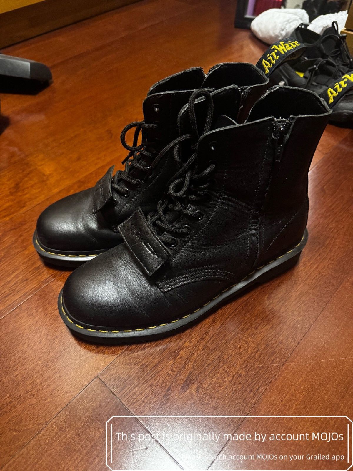 Yohji Yamamoto Yohji Yamamoto aw15 spiral boots | Grailed