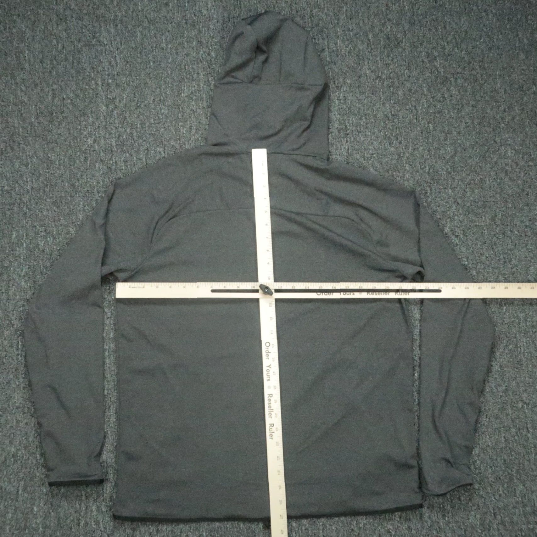 Vintage Hill City Hoodie Mens Large Gray Full Zip Pockets Long Sleeve Performance Size US L / EU 52-54 / 3 - 5 Thumbnail