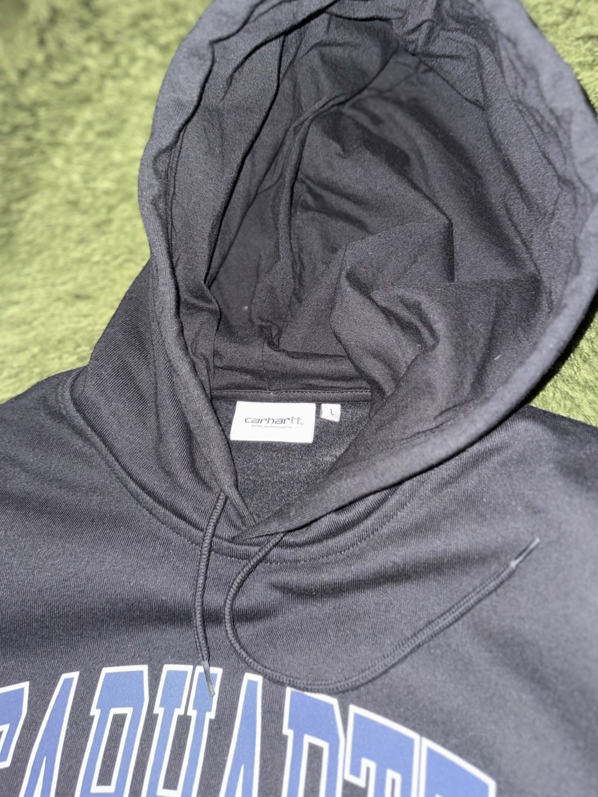 Carhartt Wip [L] Carhartt WIP Division Logo Print Hoodie Black Size US L / EU 52-54 / 3 - 3 Thumbnail