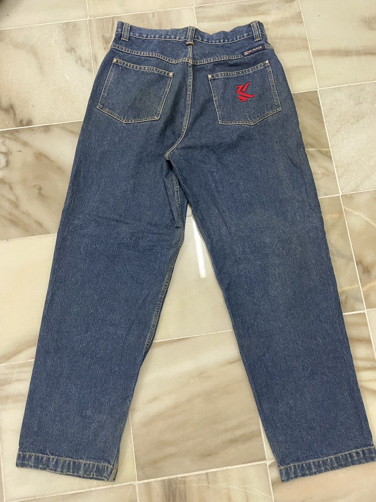 Karl Kani × Vintage Vintage Karl Kani Baggy Streetwear Jeans Size US 34 / EU 50 - 4 Thumbnail
