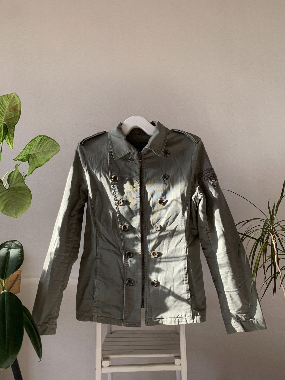 00s Napoleon Faded Japan Balmain PPFM Style Guess Jacket y2k