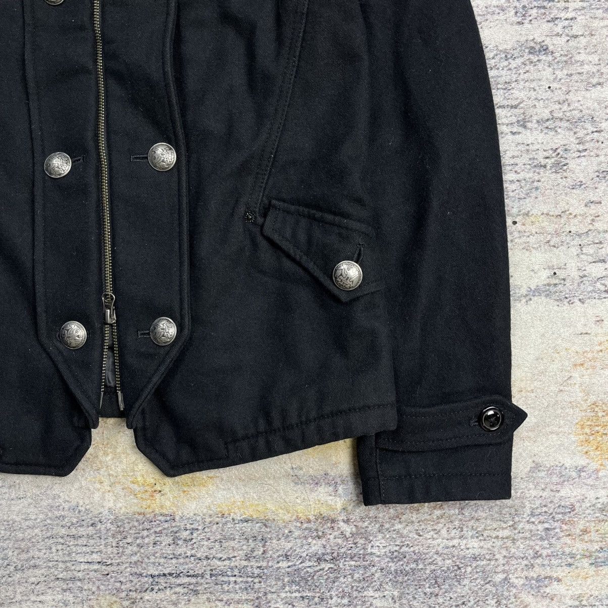 PPFM PPFM Napoleon wool jacket double zip vkei style Size US M / EU 48-50 / 2 - 4 Thumbnail