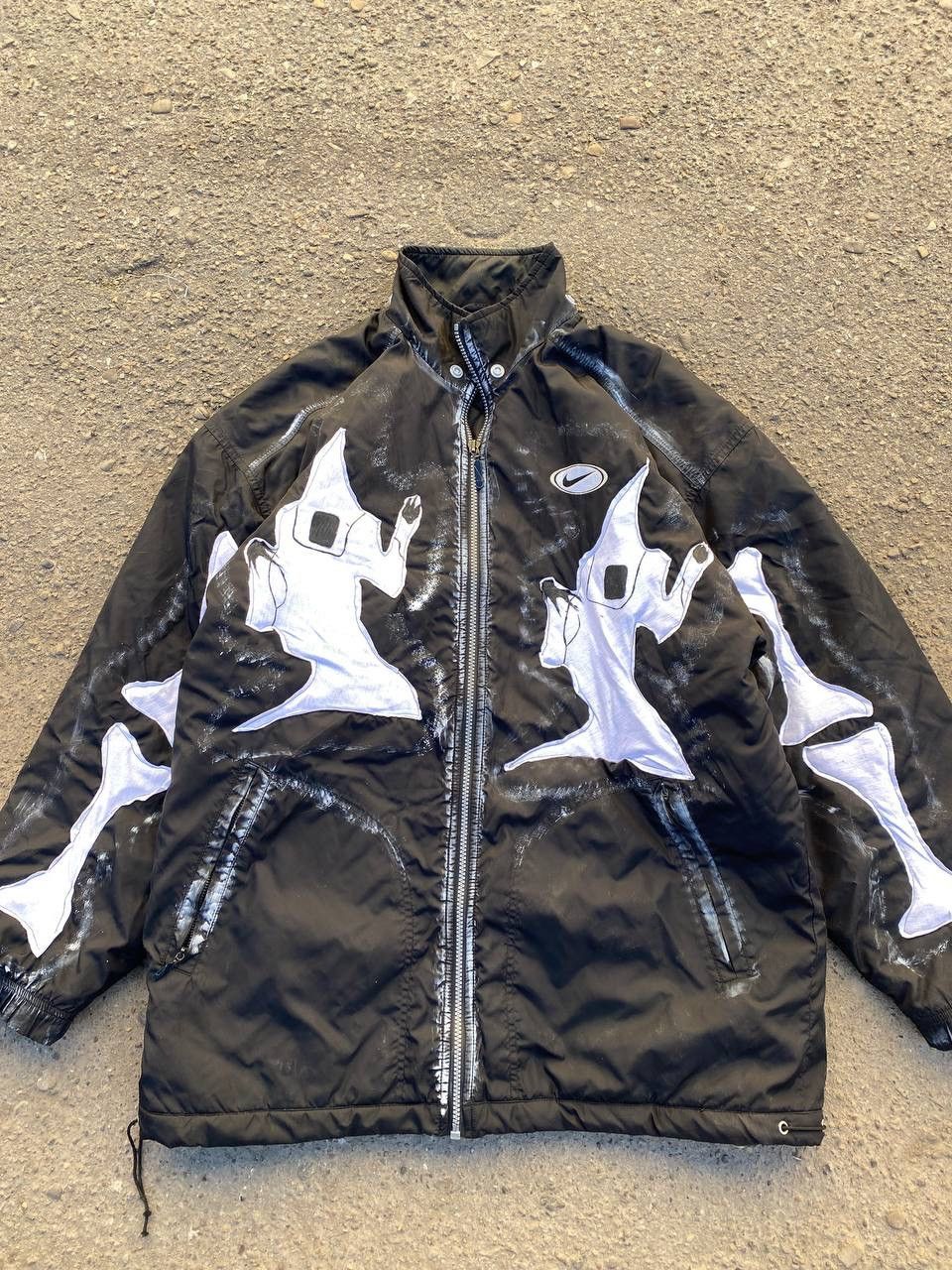 Nike Nike Custom Ghost distressed parka jacket Size US M / EU 48-50 / 2 - 5 Thumbnail