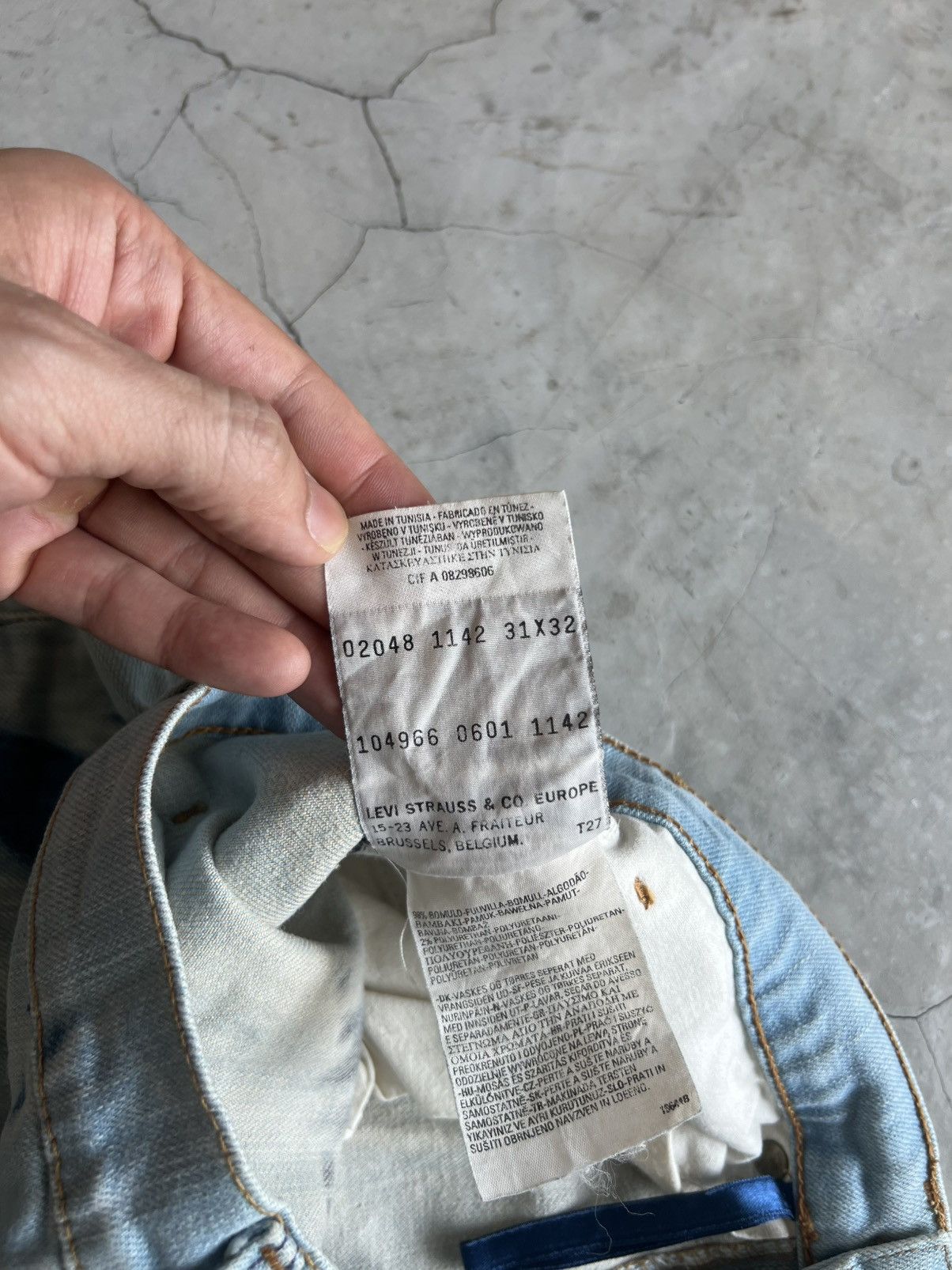 Levi's Rare Levis Engineered Twisted Jeans Tag W31 Actual 31x30.5 Size US 31 - 11 Thumbnail