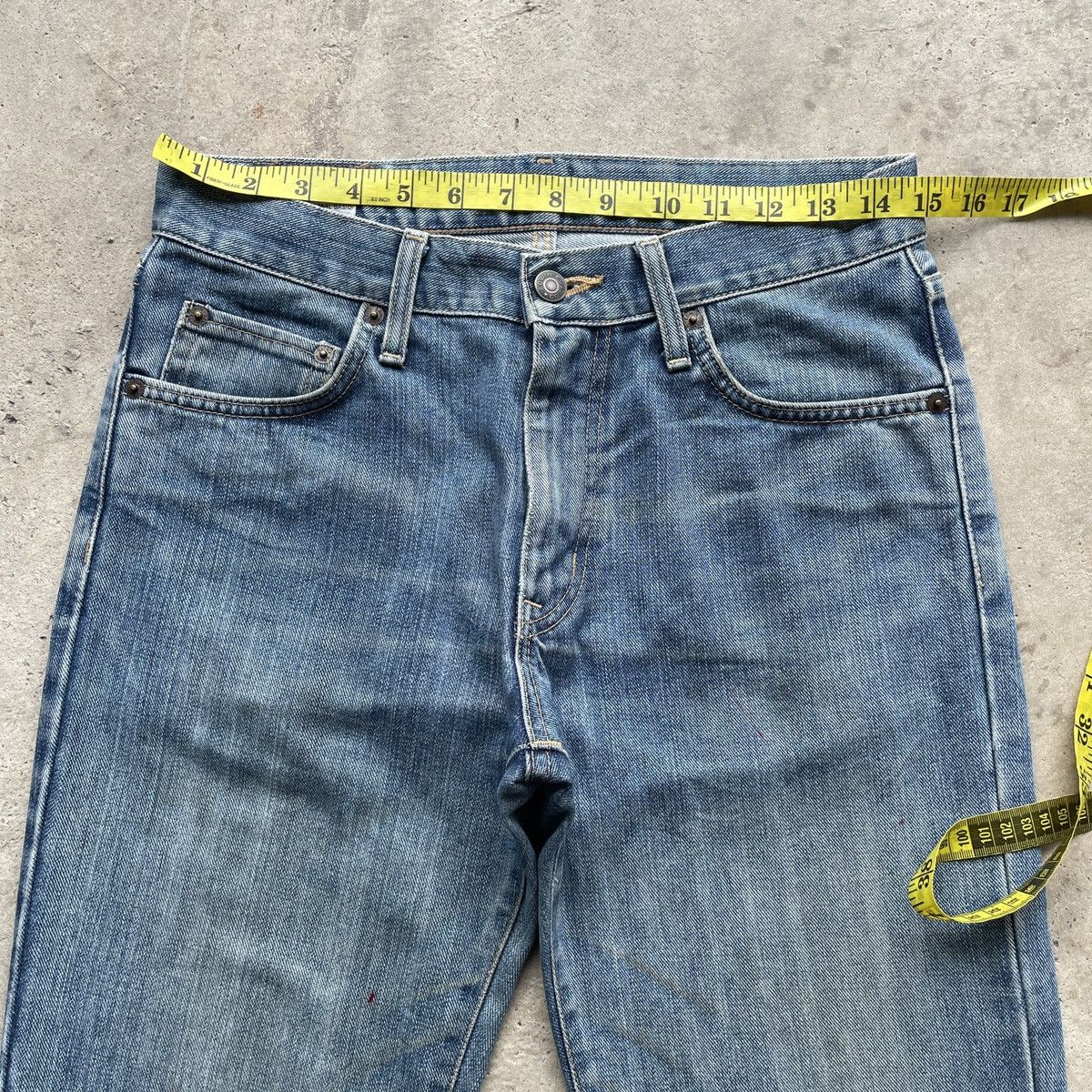 Edwin Vintage Edwin 402 Faded Jeans Pants Denim W30x29.5 Size US 30 / EU 46 - 5 Thumbnail