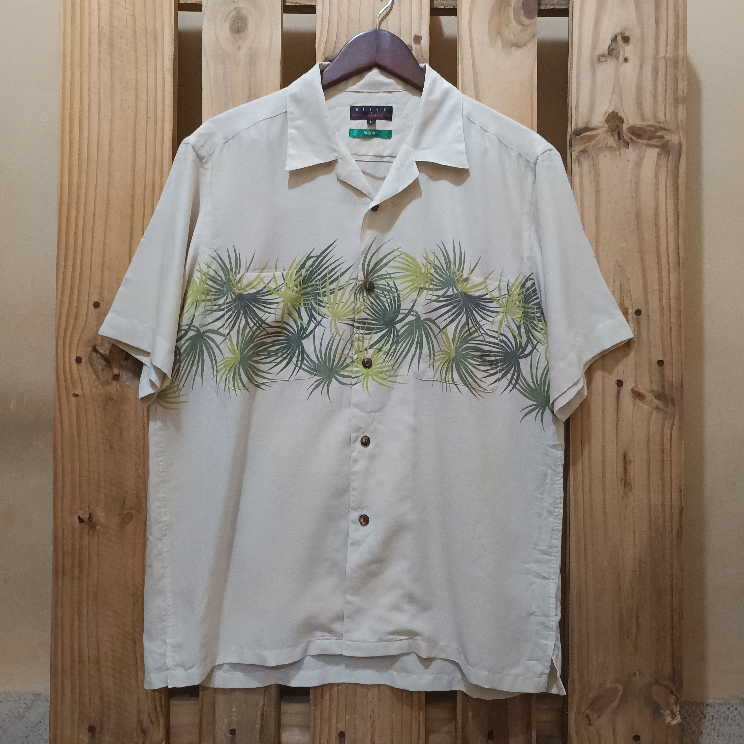 Kansai Yamamoto × Vintage VINTAGE SISSY KANSAI YAMAMOTO HAWAIIAN SHIRTS Size US L / EU 52-54 / 3 - 1 Thumbnail
