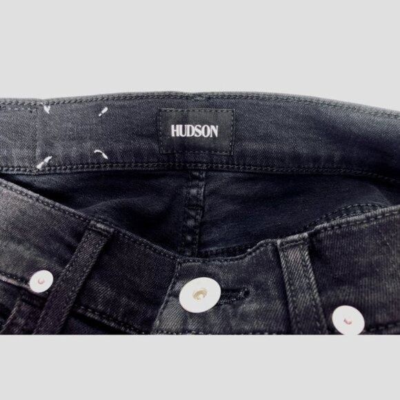 Hudson Hudson Jeans Mens Black Denim Blake Slim Fit Straight Leg Je Size US 30 / EU 46 - 5 Thumbnail