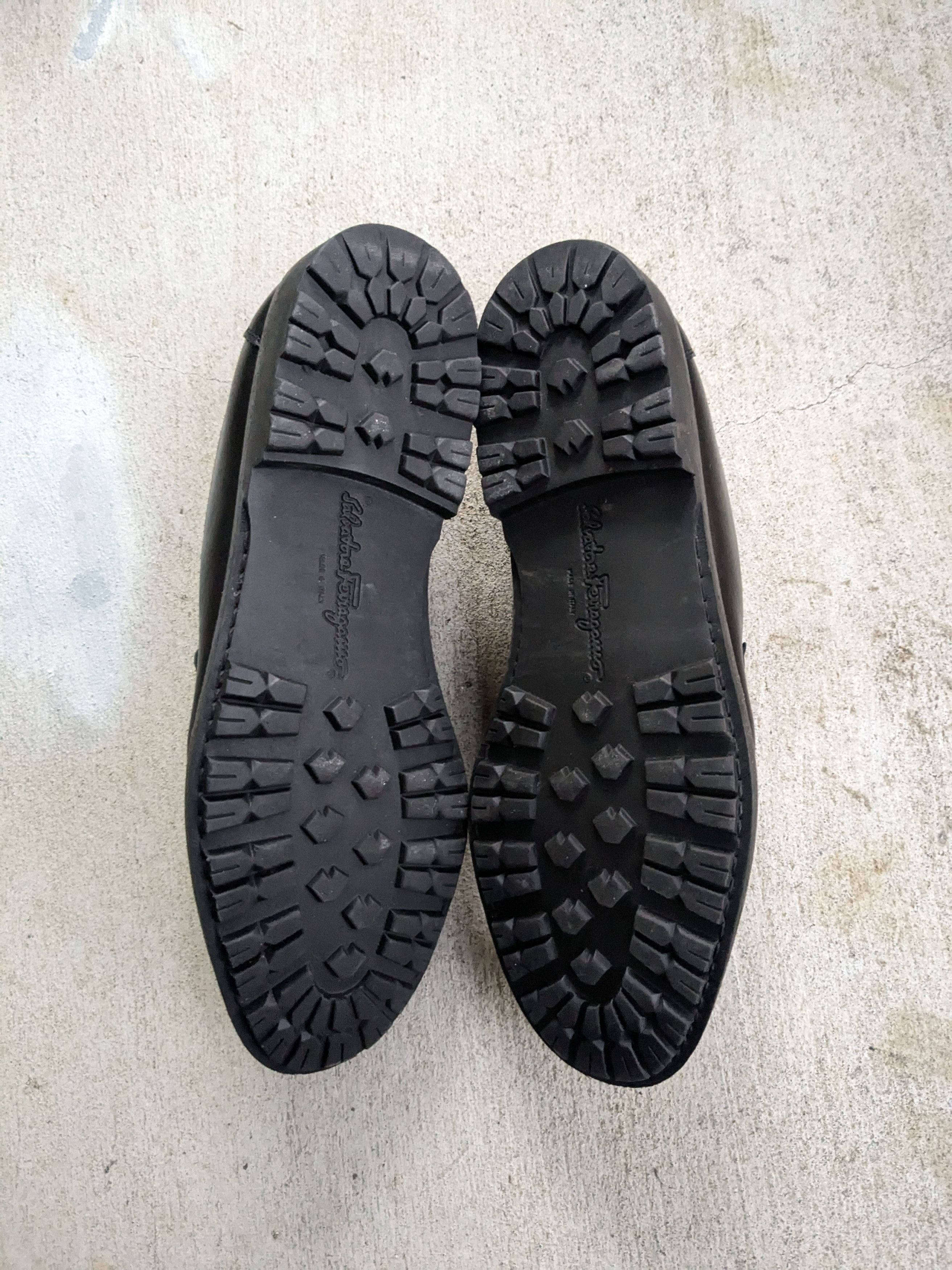 Salvatore Ferragamo Salvatore Ferragamo Loafers Black Leather 10.5 Size US 10.5 / EU 43-44 - 16 Thumbnail