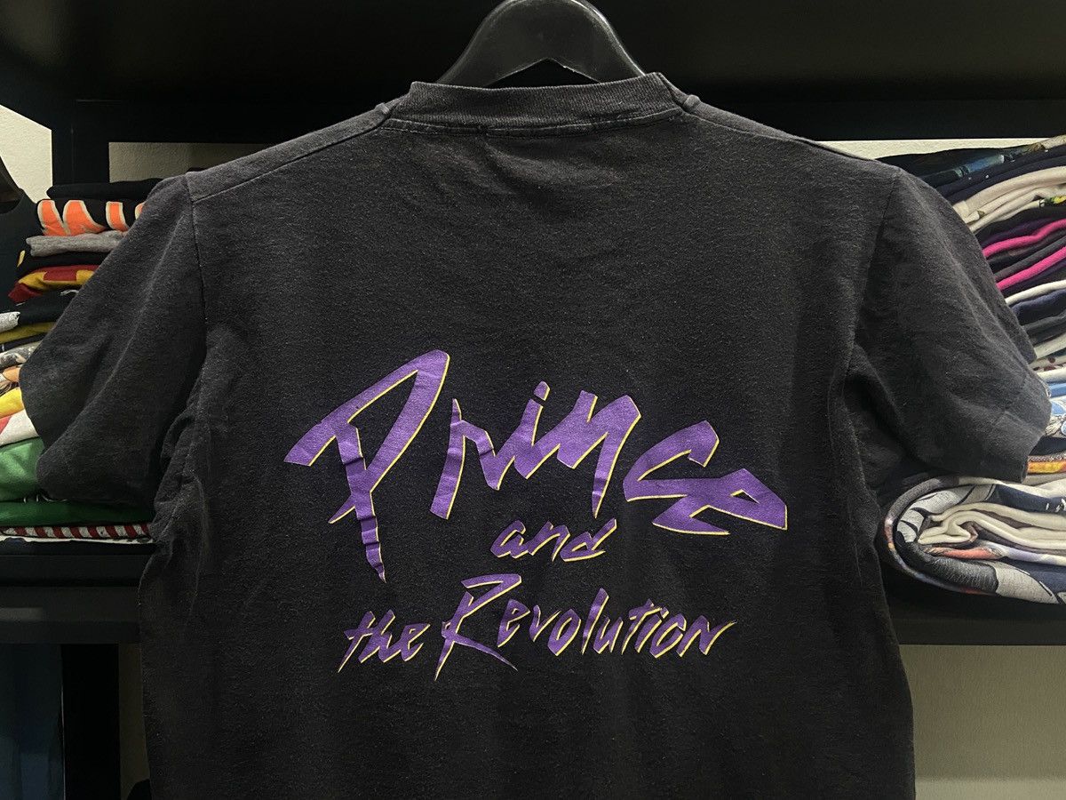 Band Tees × Prince Prince "Purple Rain" Tour 1984-85 Original T Shirt Size US M / EU 48-50 / 2 - 9 Thumbnail
