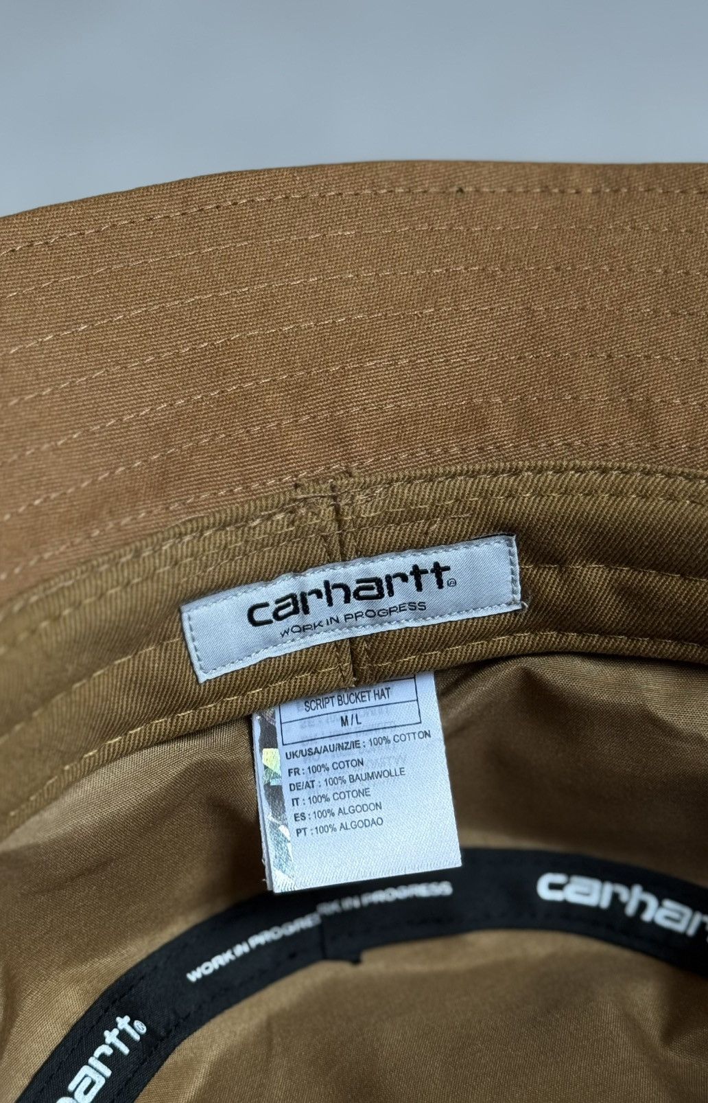 Carhartt Carhartt Script Bucket Hat Unisex M/L Size ONE SIZE - 7 Thumbnail