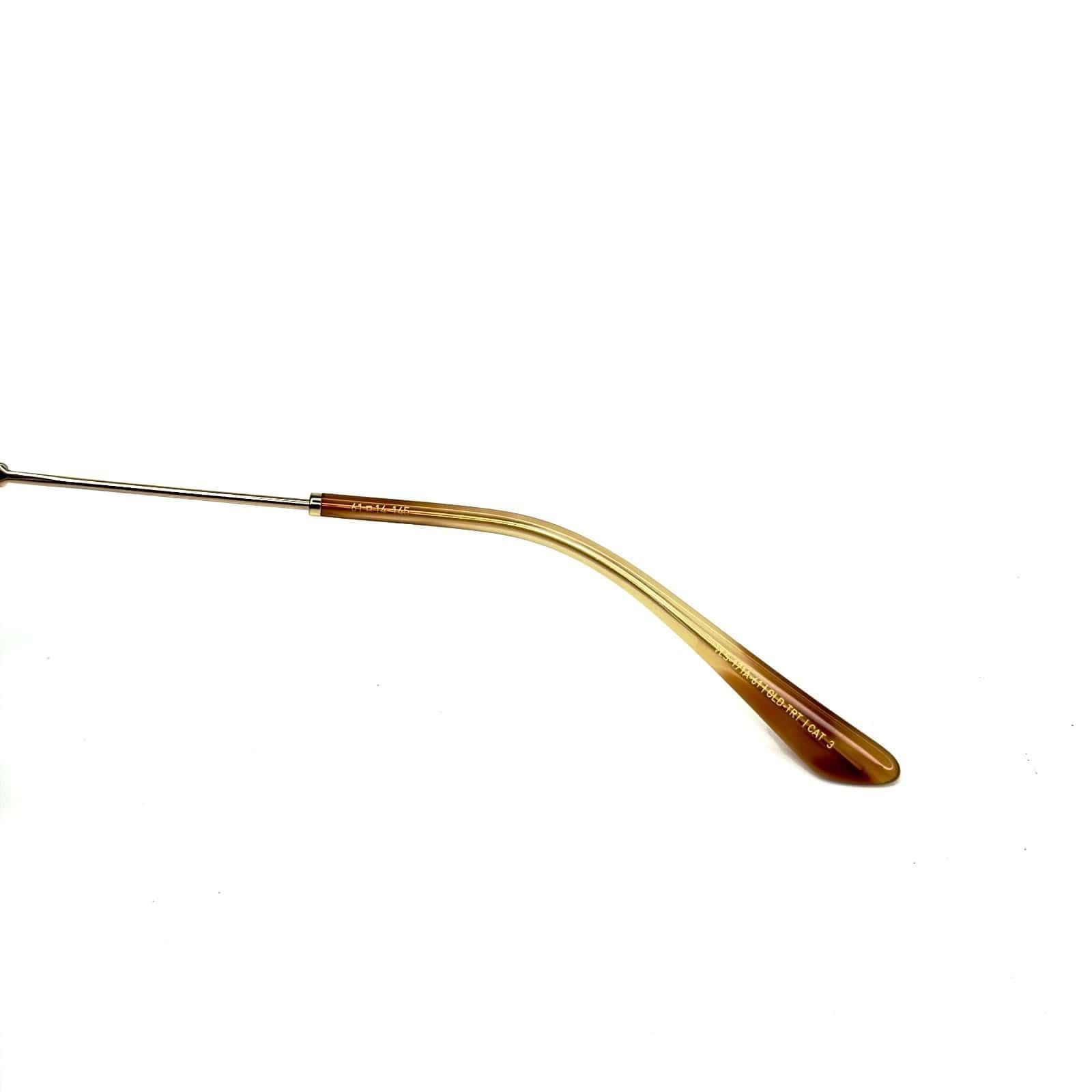 Valentino VALENTINO V LOGO VLS171 Gold Titanium VLS 171A Sunglasses Size ONE SIZE - 8 Thumbnail