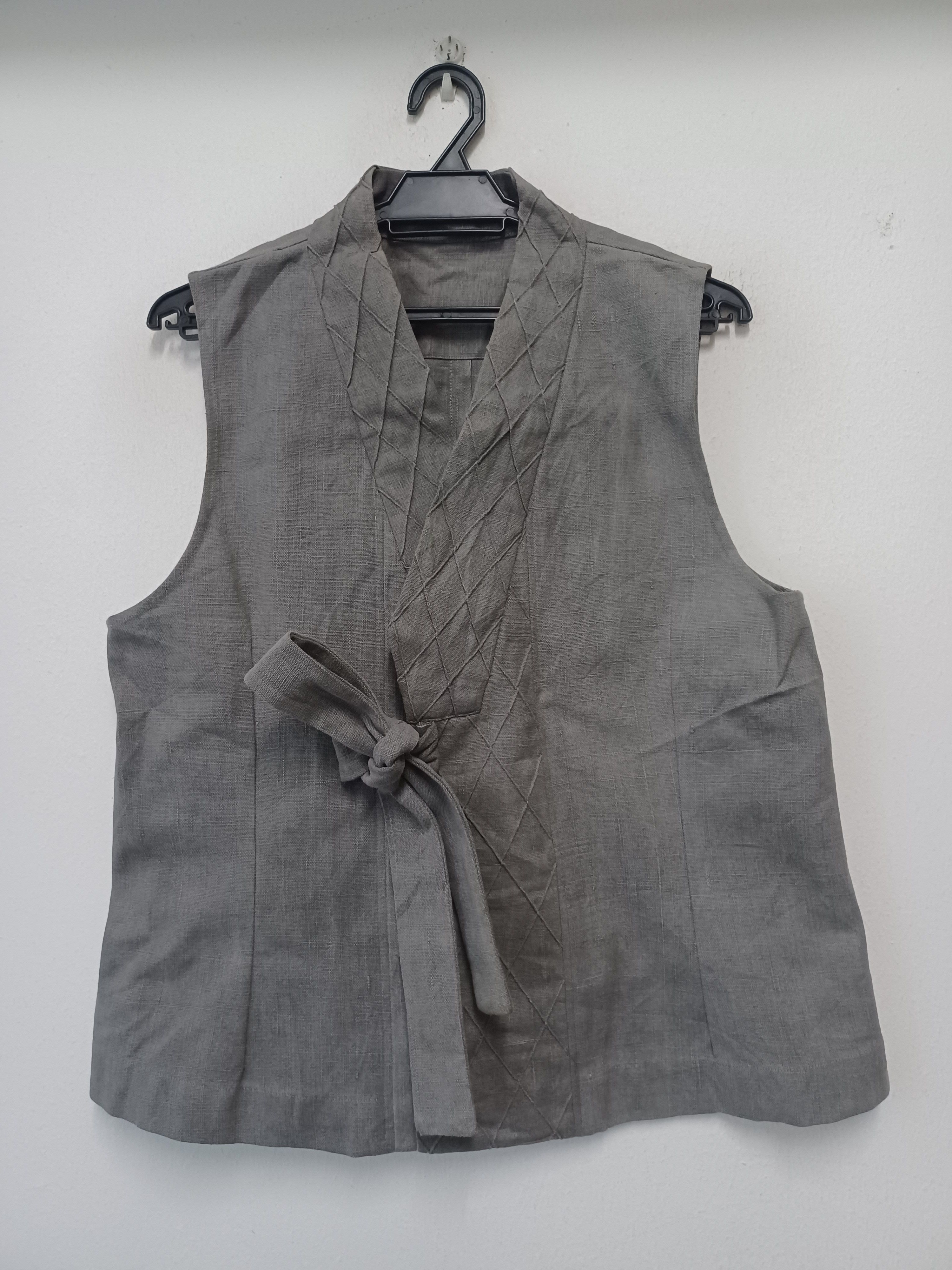 Designer TIE VEST DUCK CANVAS Size M / US 6-8 / IT 42-44 - 1 Thumbnail