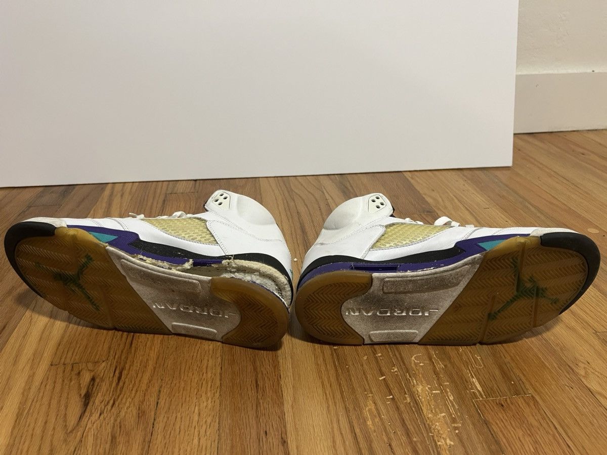 Nike Air Jordan 5 Grape 2006 Size 11.5 Size US 11.5 / EU 44-45 - 7 Thumbnail