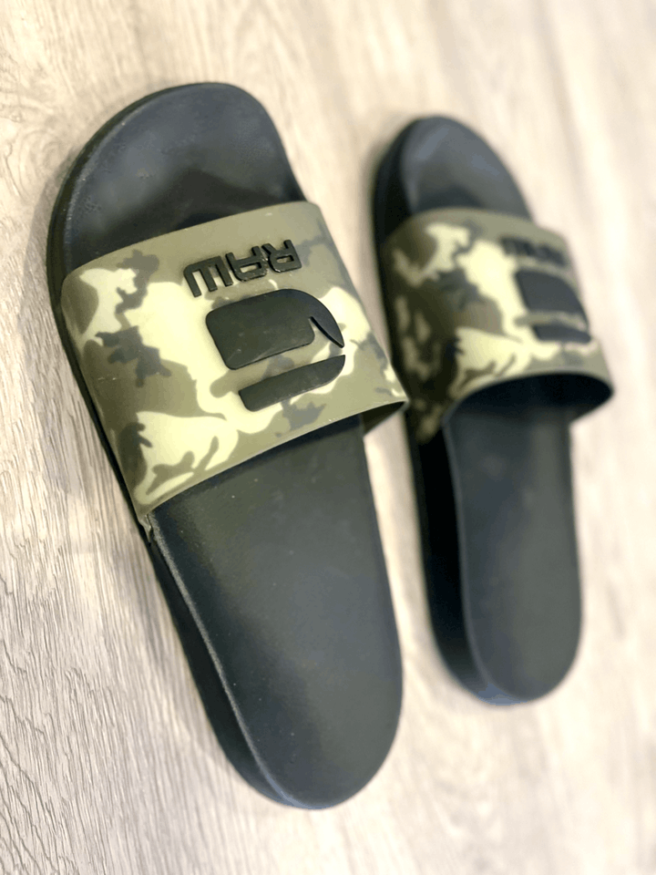 G-Star G-star raw Designer logo slippers camouflage Size US 12 / EU 45 - 2 Thumbnail