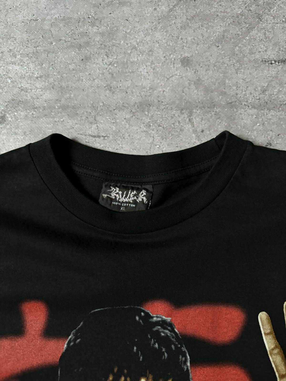 Vintage Vintage 90s Bruce Lee Double Sided T-Shirt Size US XL / EU 56 / 4 - 3 Thumbnail