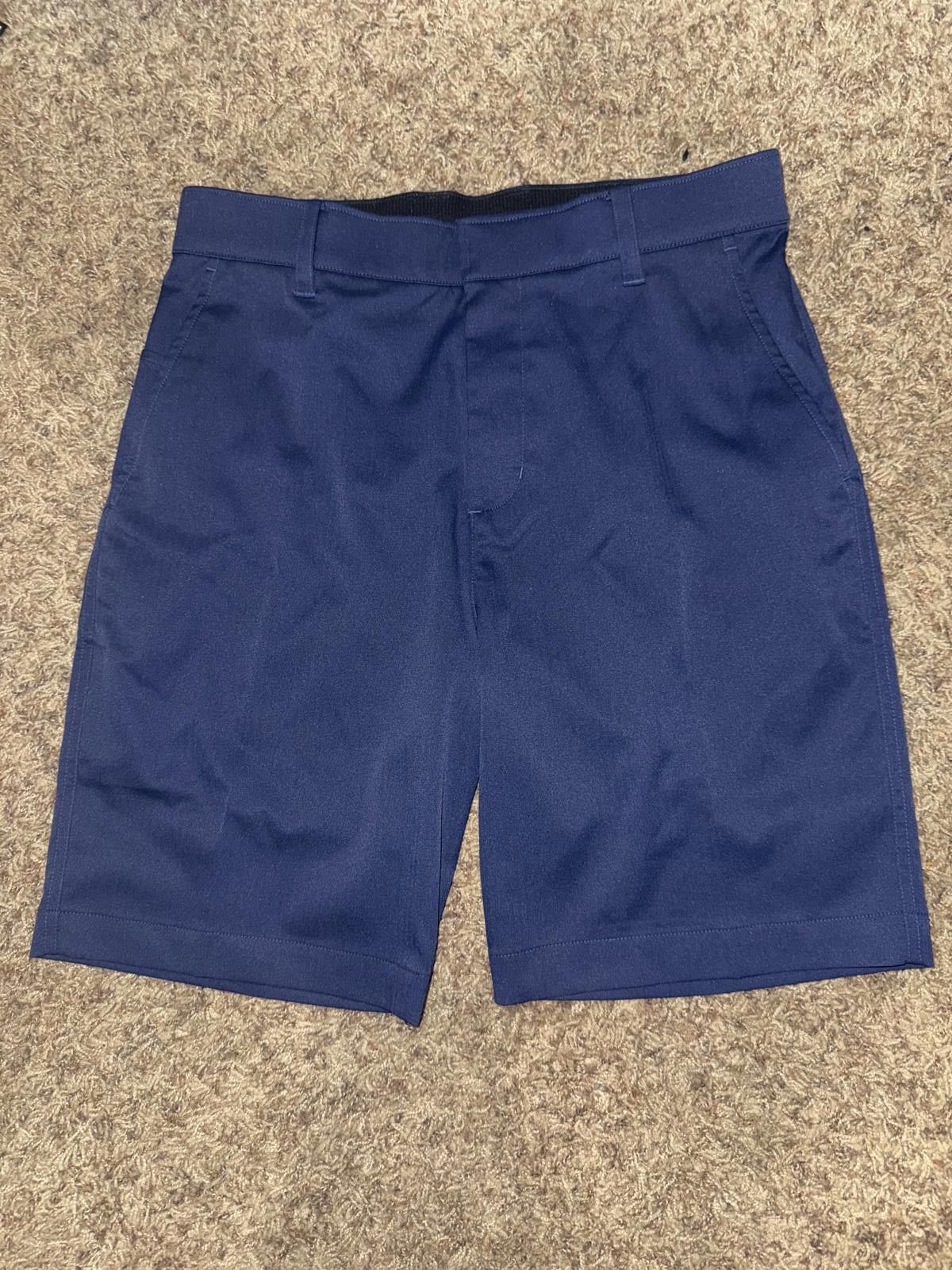 Nike Nike Tour Mens 8” Inseam Midnight Navy Chino Golf Shorts CUSTOM ATHLETE CUSTM Size US 32 / EU 48 - 1 Thumbnail