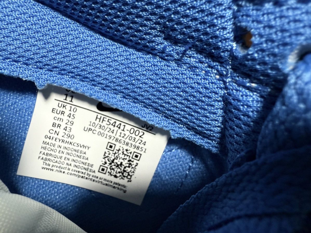 Nike Nike Dunk Low Retro Detroit Lions Silver/Photo Blue Size 11 Size US 11 / EU 44 - 6 Thumbnail
