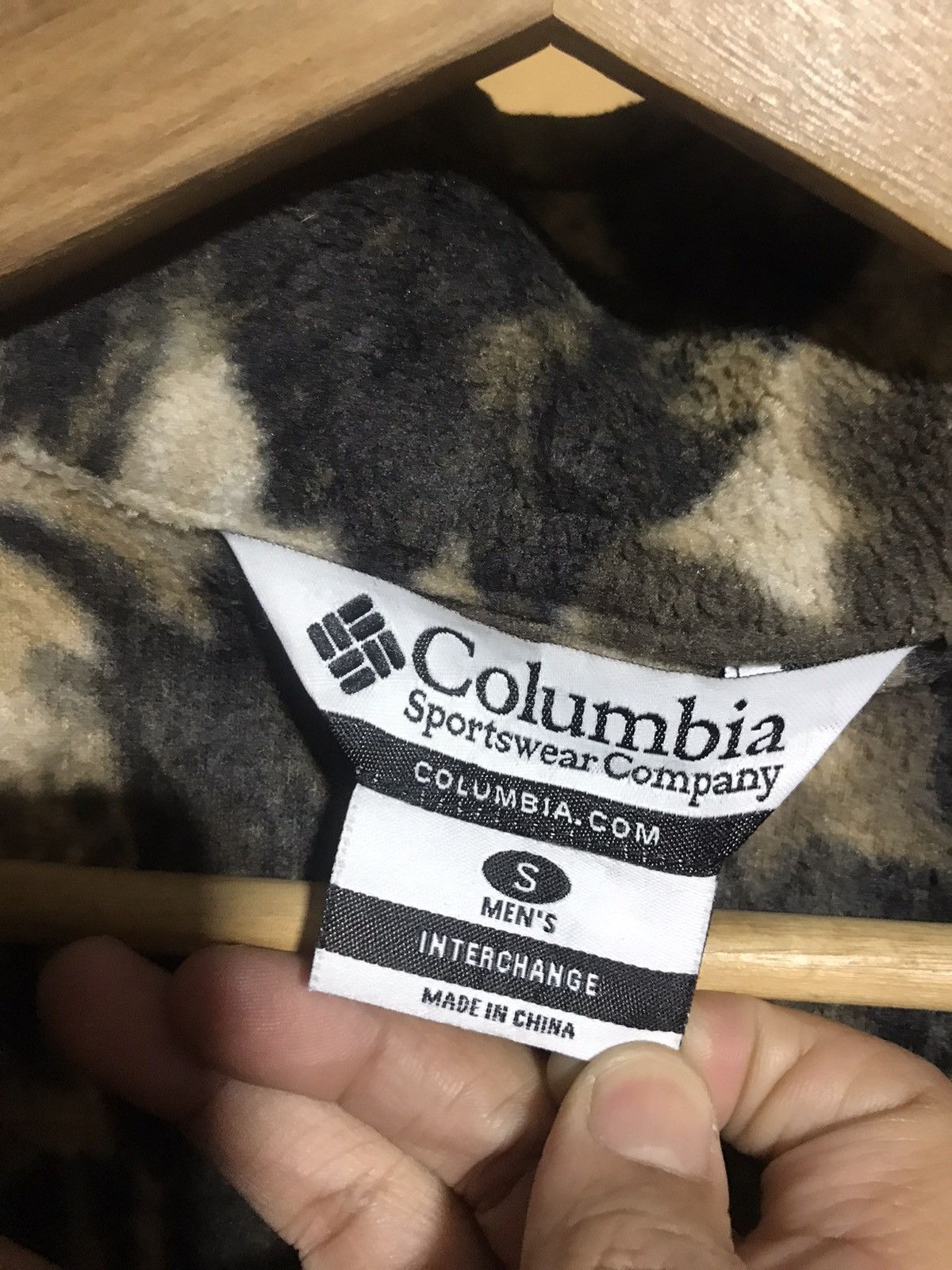 Columbia Fleece Sweatshirt Camo Realtree zipper Size US S / EU 44-46 / 1 - 11 Thumbnail