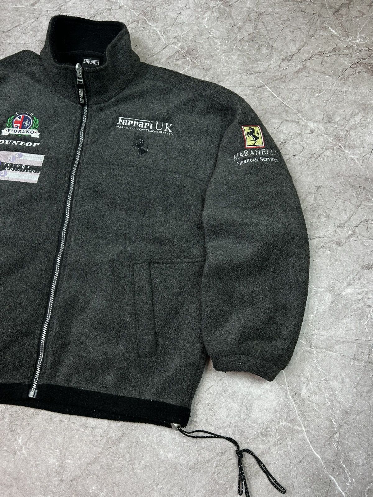 Ferrari Vintage 1999 Ferrari Nascar Fleece Jacket Size US M / EU 48-50 / 2 - 3 Thumbnail
