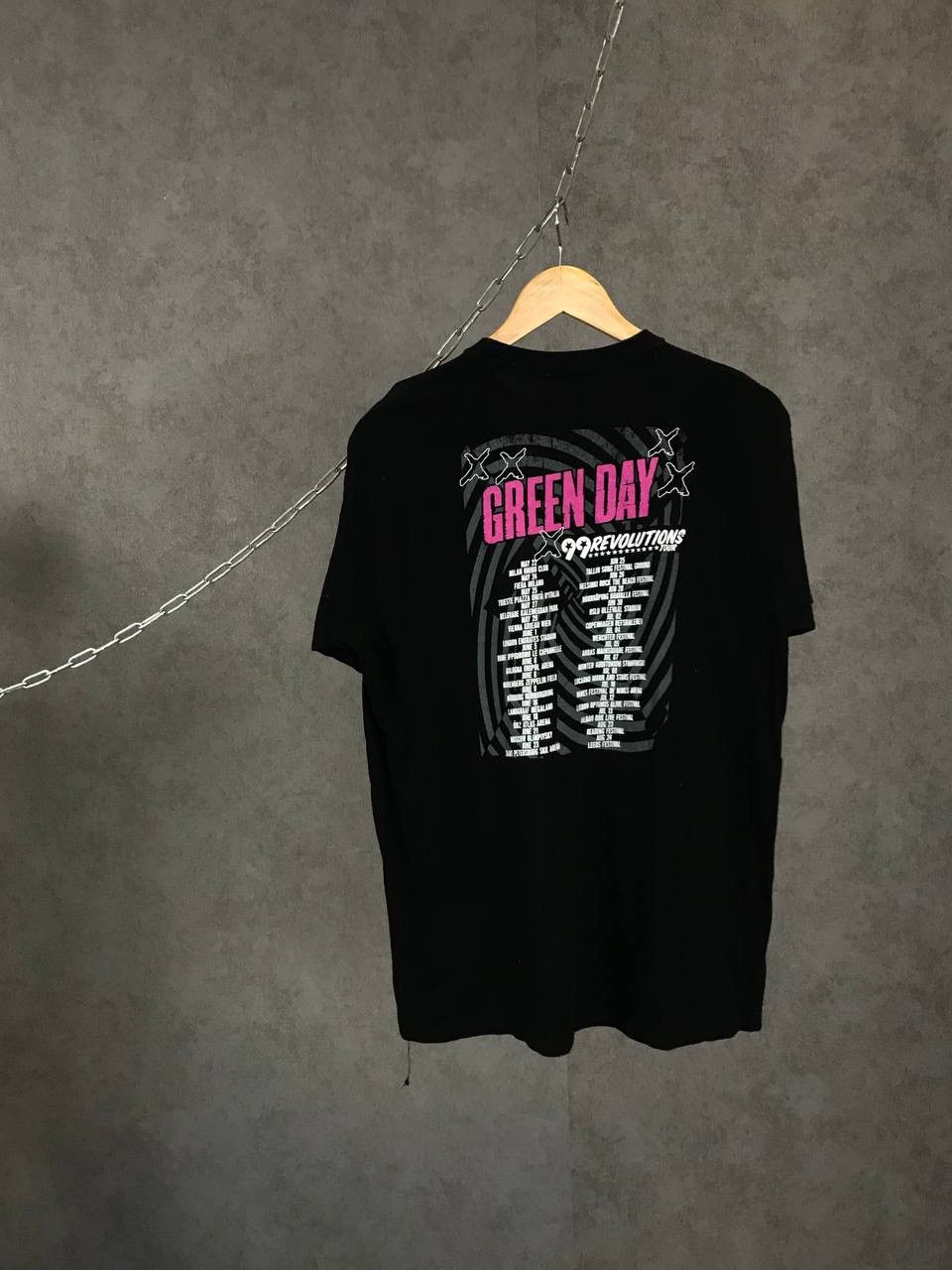 Band Tees Green Day 99 revolution tour vintage rock band tee Size US M / EU 48-50 / 2 - 2 Thumbnail