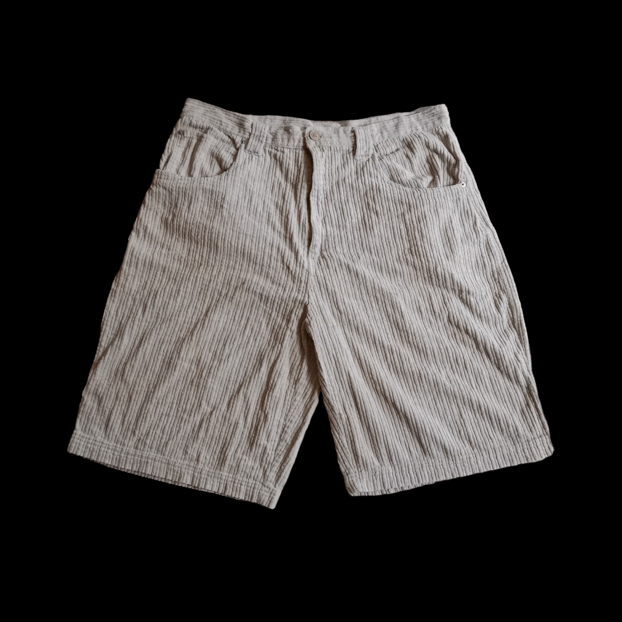 Vintage Cascade Corduroy Fabric Short Pants