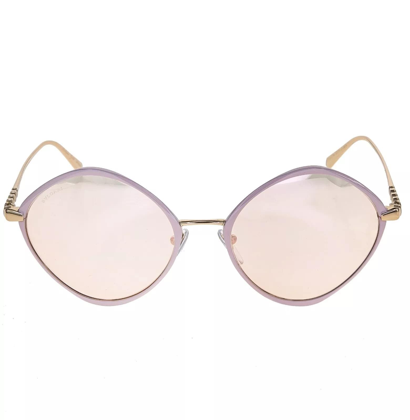 Bvlgari BVLGARI Le Gemme 6186 Pink Enamel 18K Mirrored Gold BV6186K Size ONE SIZE - 8 Thumbnail