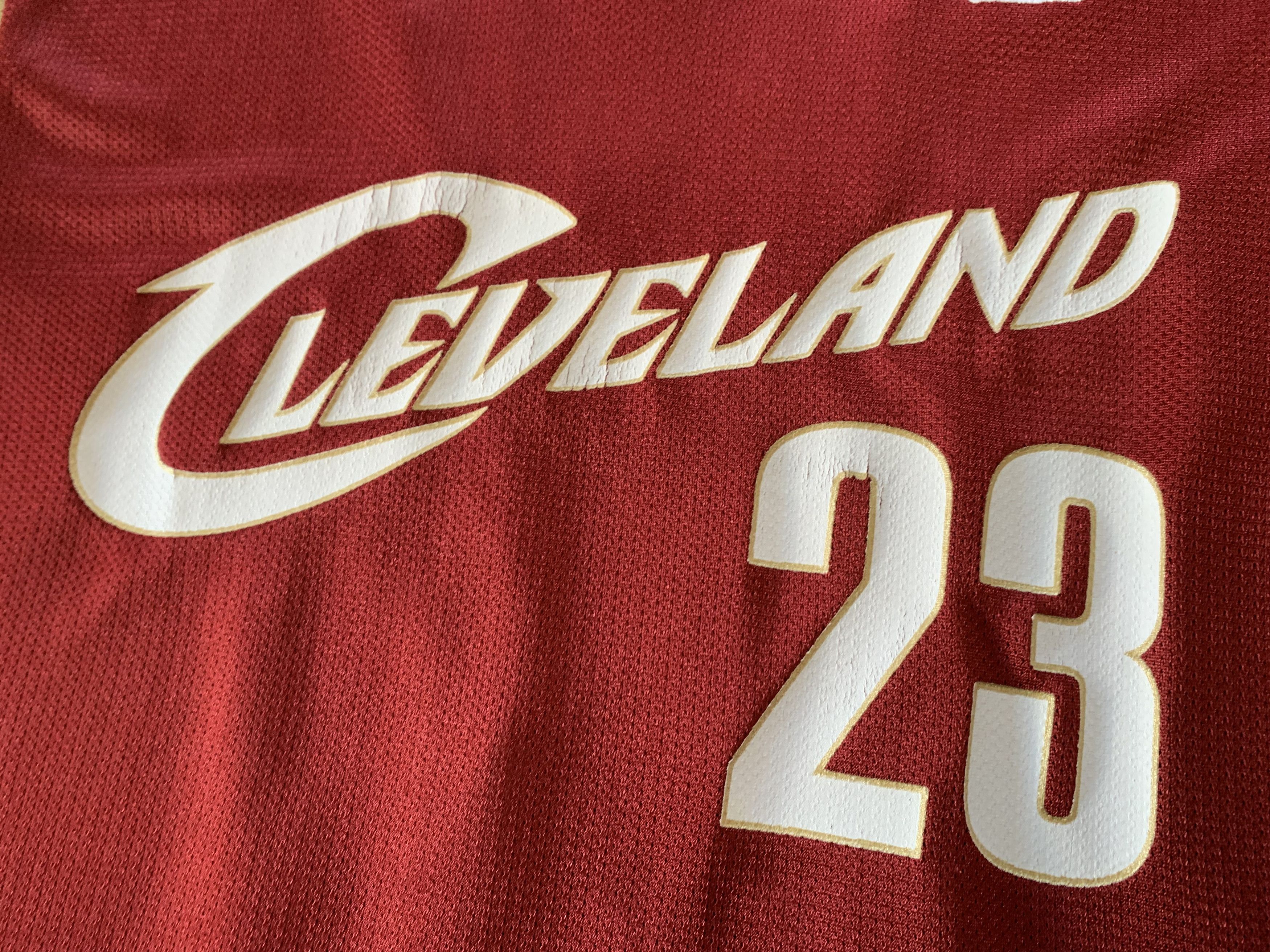NBA × Reebok × Vintage Vintage Cleveland Cavaliers Lebron James #23 Size US M / EU 48-50 / 2 - 6 Thumbnail