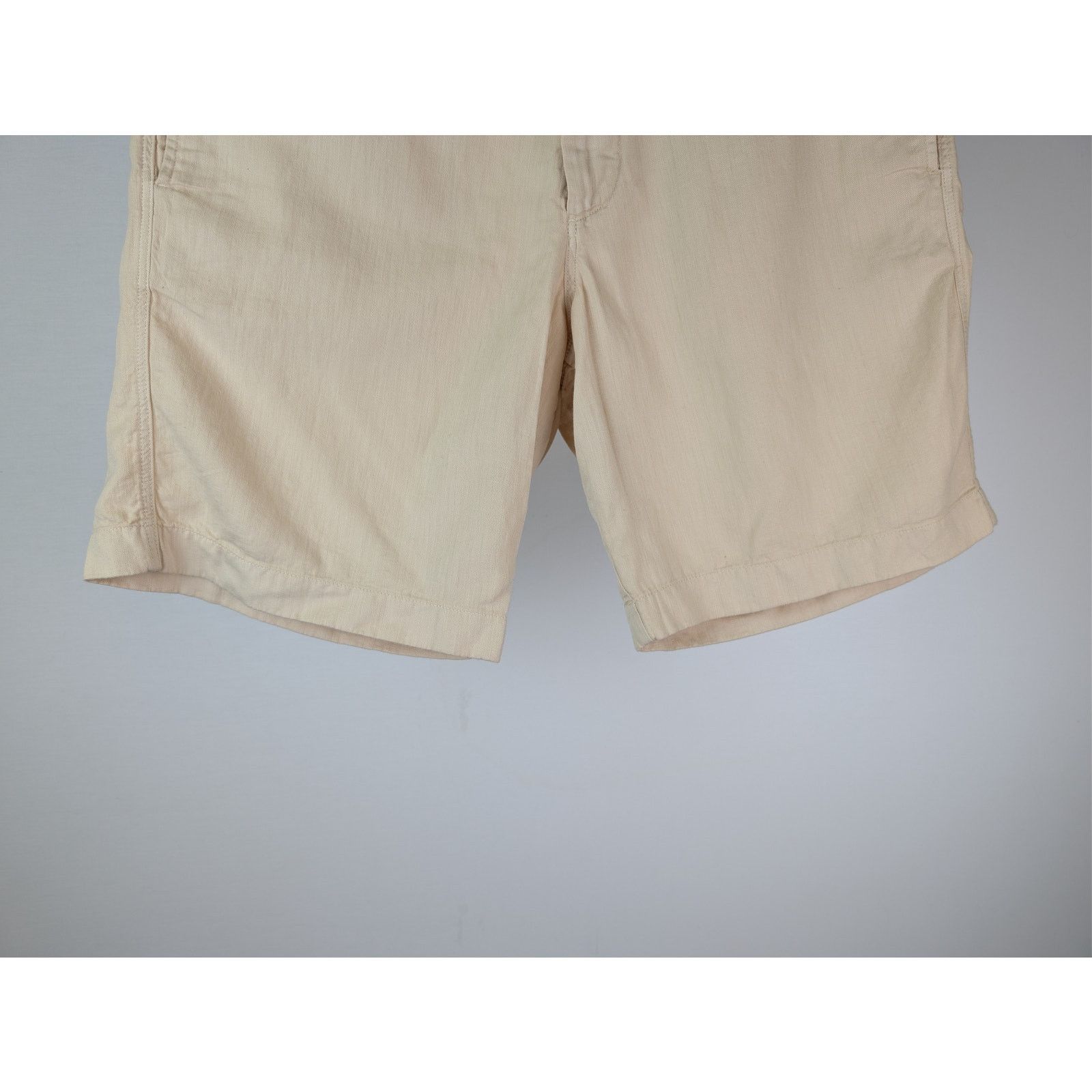 Todd Snyder o1rshd1 CC20 Cotton-Linen Chino Shorts in Light Beige/Cream Size US 32 / EU 48 - 4 Thumbnail
