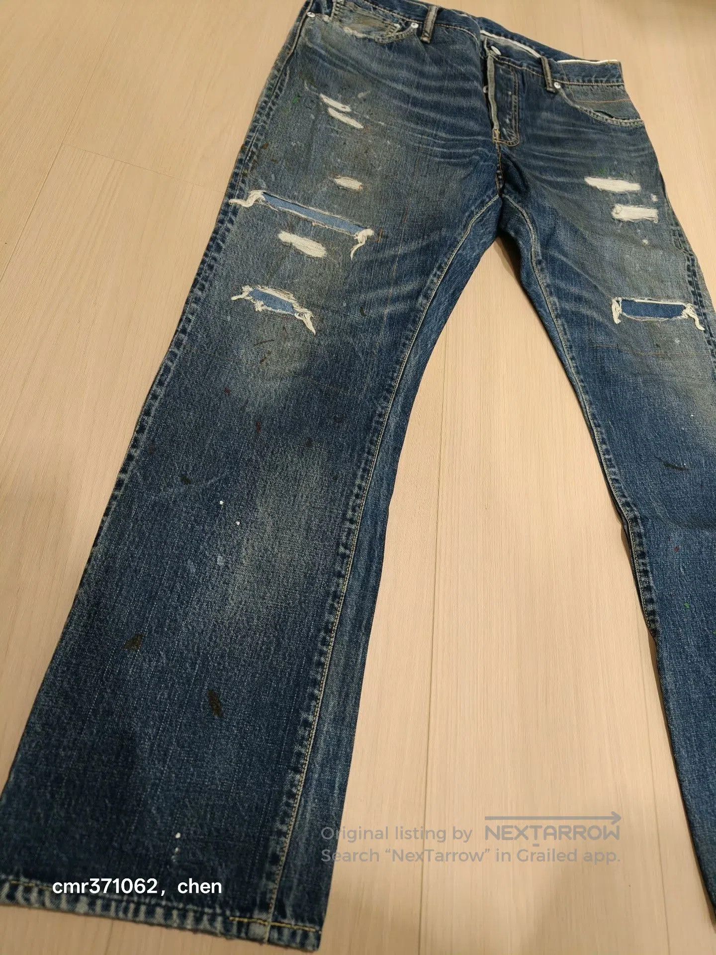 Visvim VISVIM 18AW SOCIAL SCULPTURE DENIM DRY4. Size US 30 / EU 46 - 3 Thumbnail