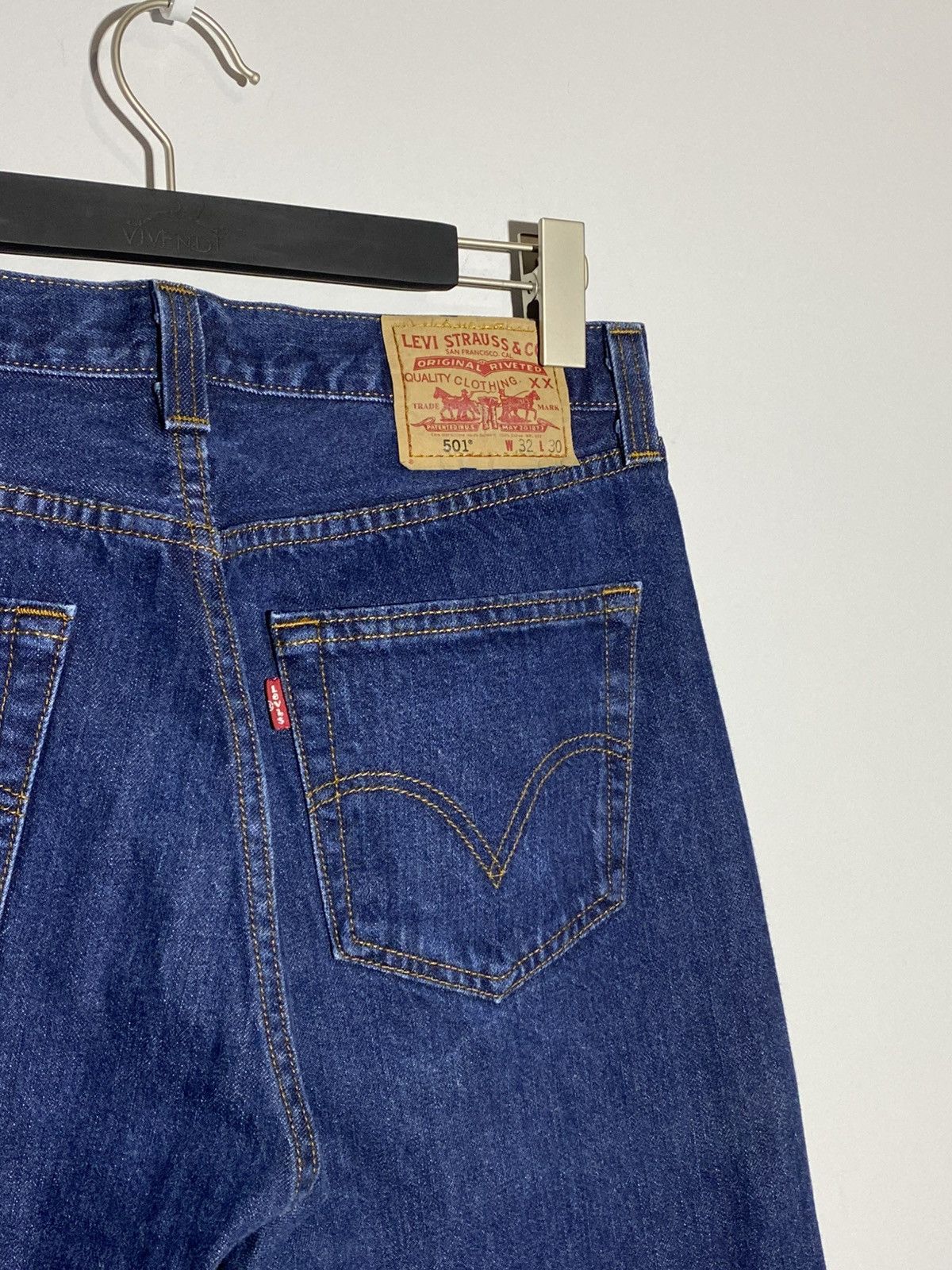 Levi's Vintage 90s Levi’s 501 made in USA 32x30 Size US 32 / EU 48 - 8 Thumbnail
