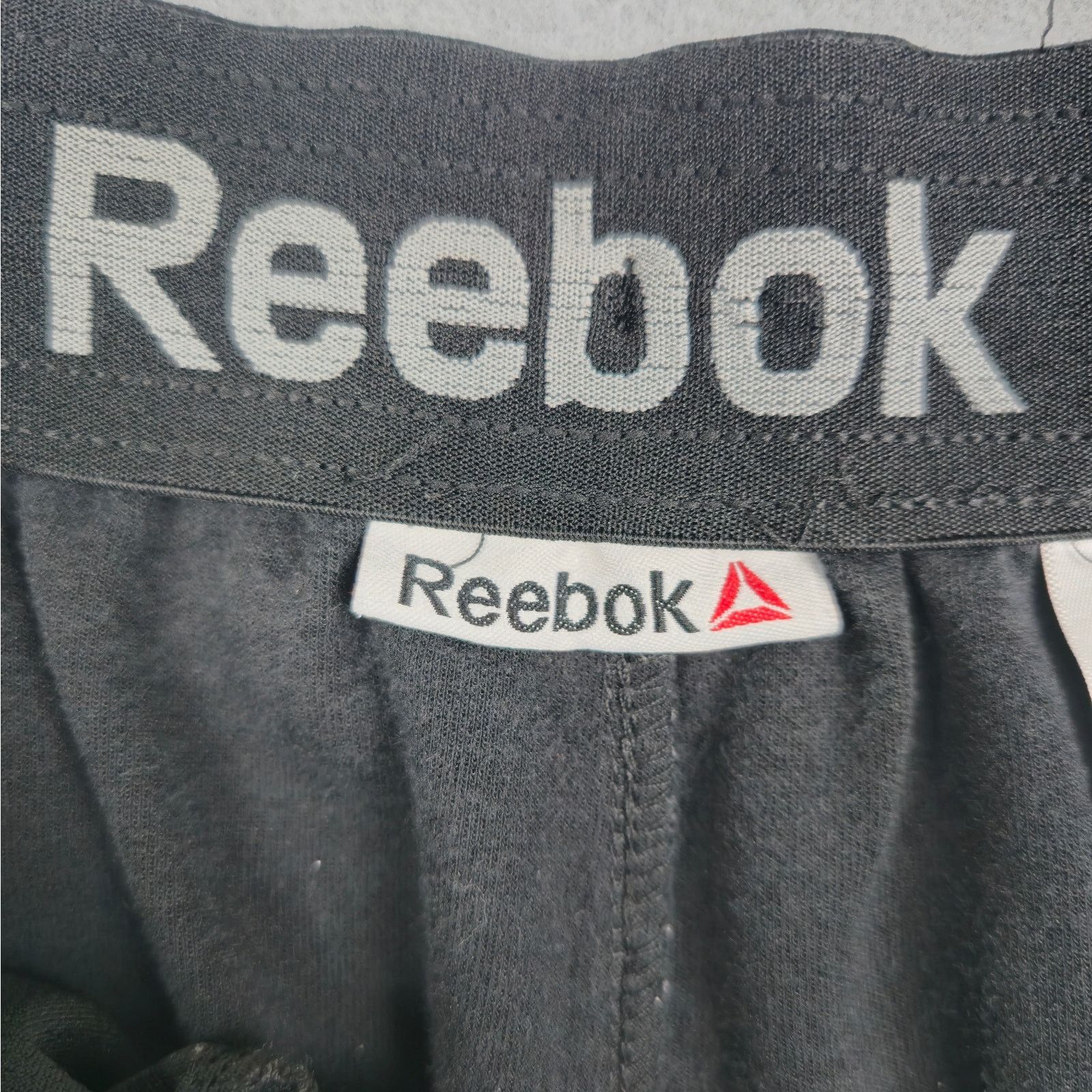 Reebok Reebok Medium Black Training Pants Athletic Fit Elastic Size US 30 / EU 46 - 8 Thumbnail