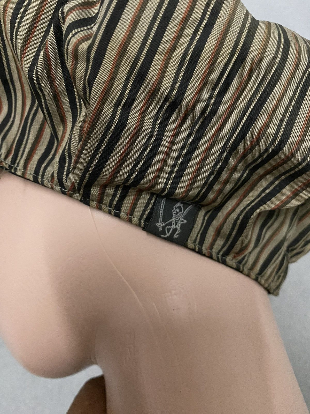 Vintage PPFM Striped Japanese Hat