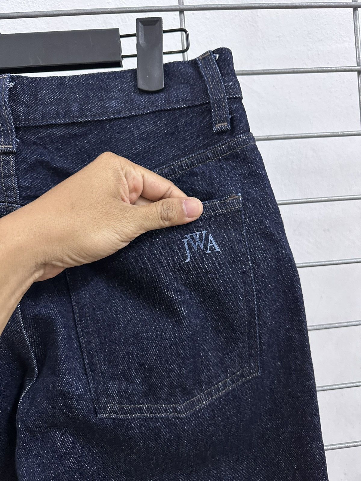 JW Anderson Rare And Beautiful J.W. Anderson Denim Jeans Size US 26 / EU 42 - 8 Thumbnail