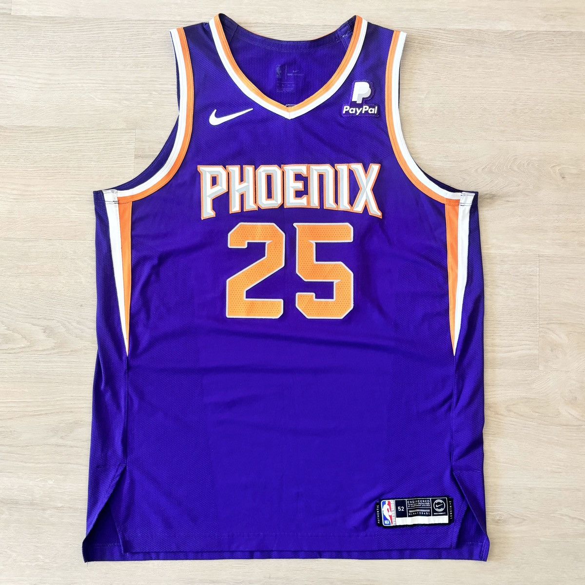 Nike AUTHENTIC Phoenix Suns Mikal Bridges Jersey XL Nike NBA 52 Size US XL / EU 56 / 4 - 1 Thumbnail