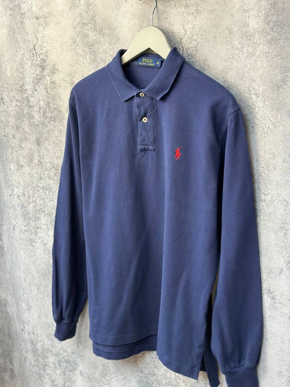 Old Navy Polo Ralph Lauren Navy Polo Long Sleeve Solid Shirt Size US M / EU 48-50 / 2 - 1 Thumbnail