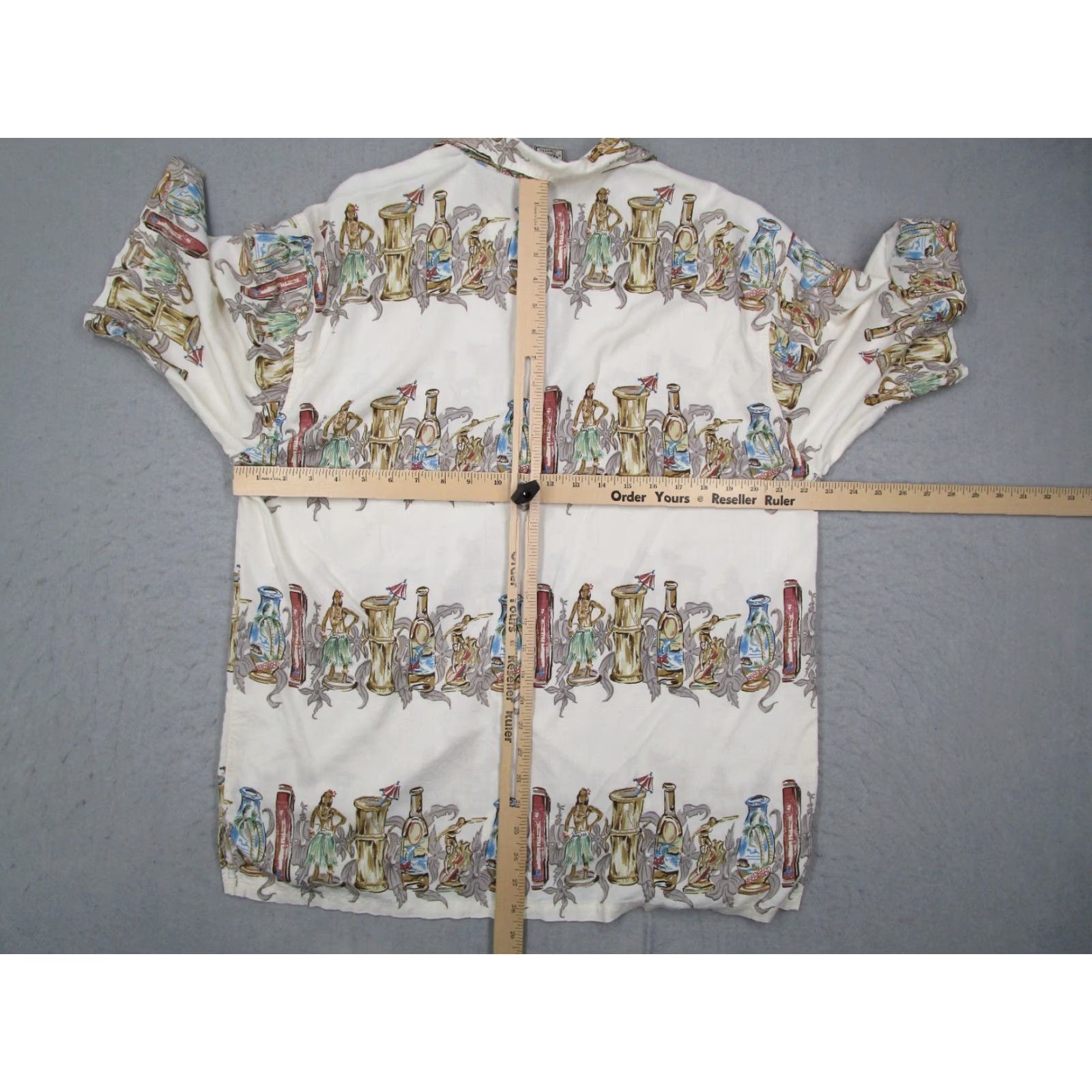 Gotcha VINTAGE Gotcha Shirt Mens Extra Large Beige Button Up Hawaiian Tiki Surf Y2K Size US L / EU 52-54 / 3 - 4 Thumbnail