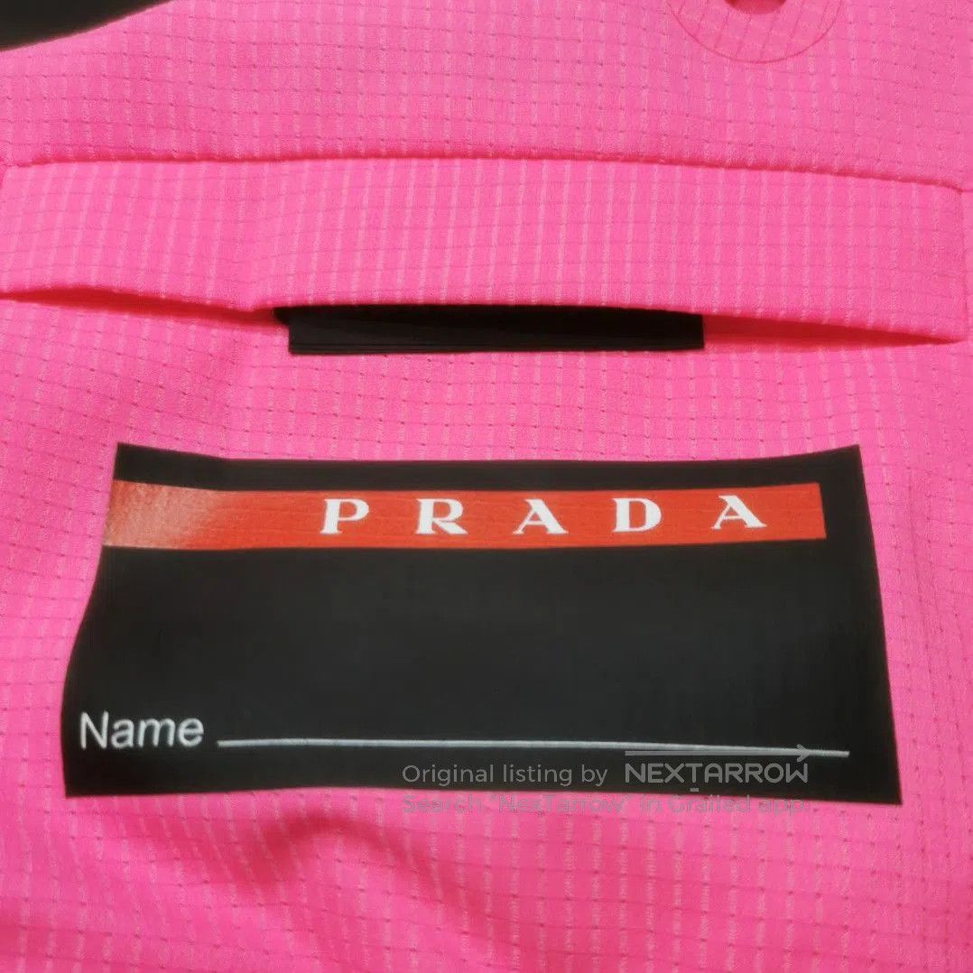 Prada Prada Colorblock Letter Logo Vest in Pink . Size M / US 6-8 / IT 42-44 - 4 Thumbnail