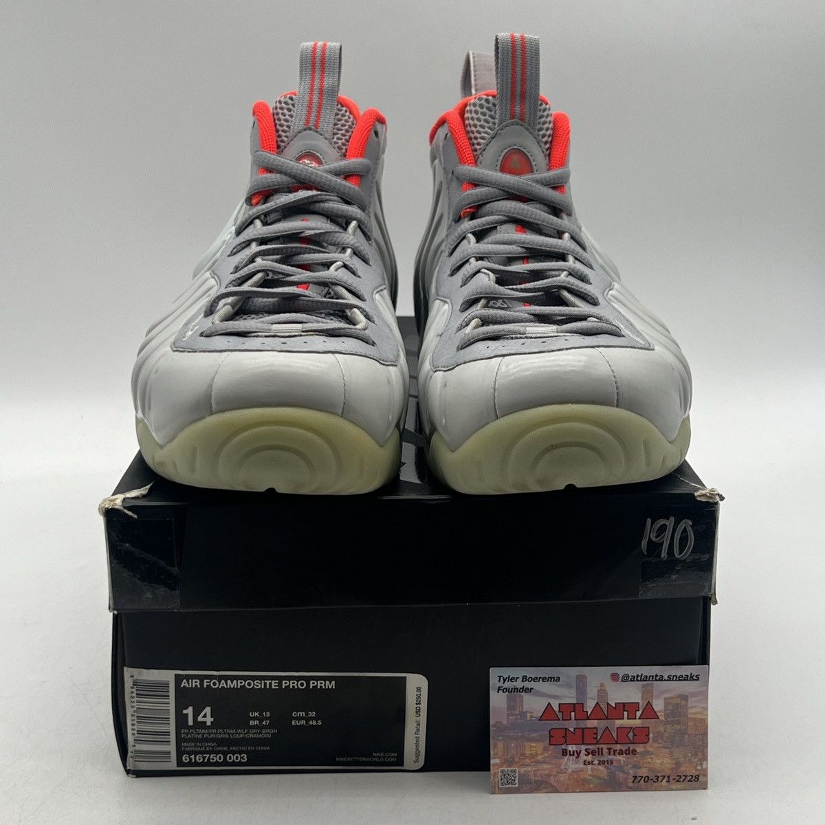 Nike Air Foamposite pro pure platinum Size US 14 / EU 47 - 2 Thumbnail