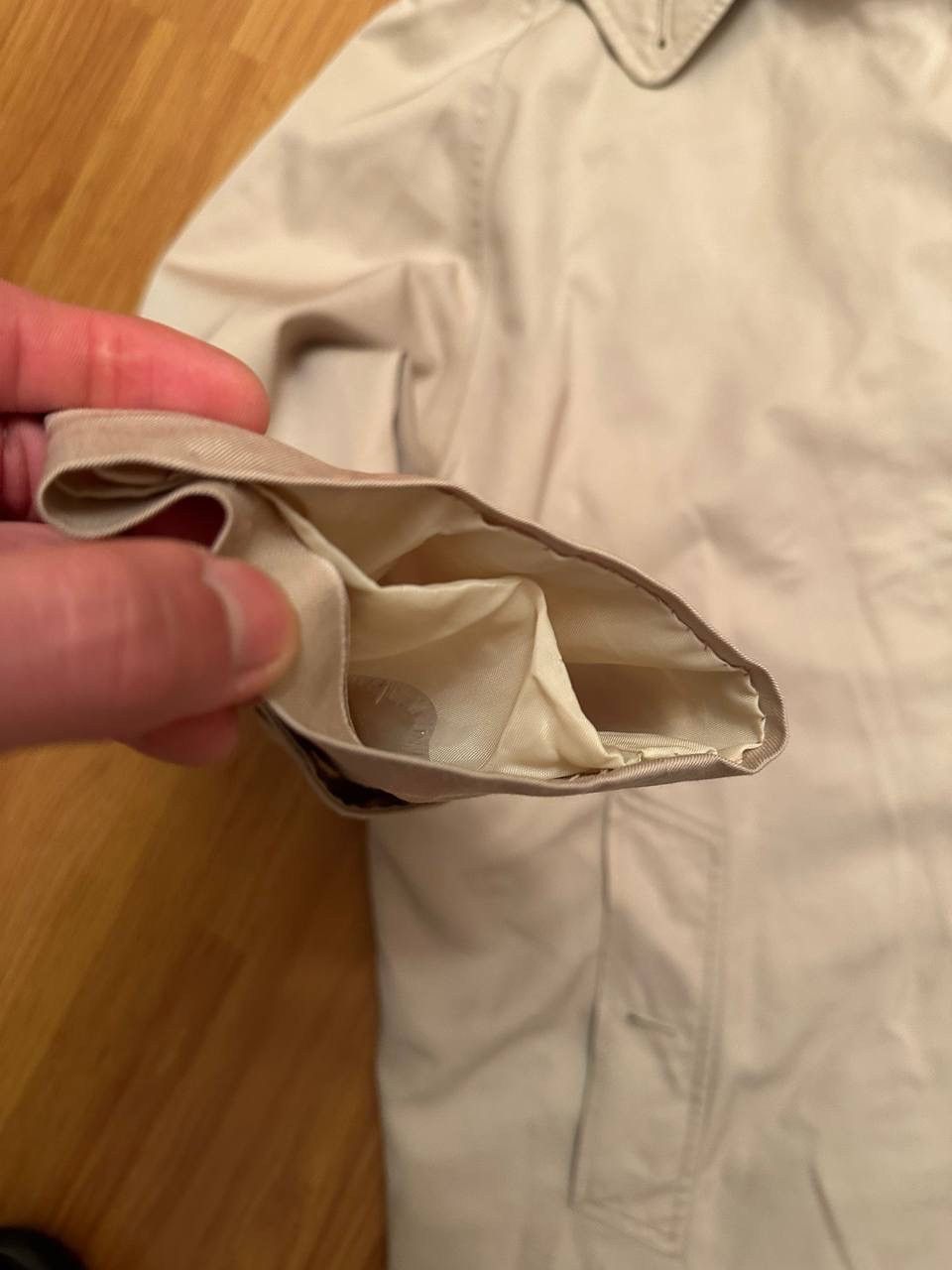 Burberry × Vintage Burberry Jacket Trench Vintage 90s Size US S / EU 44-46 / 1 - 8 Thumbnail