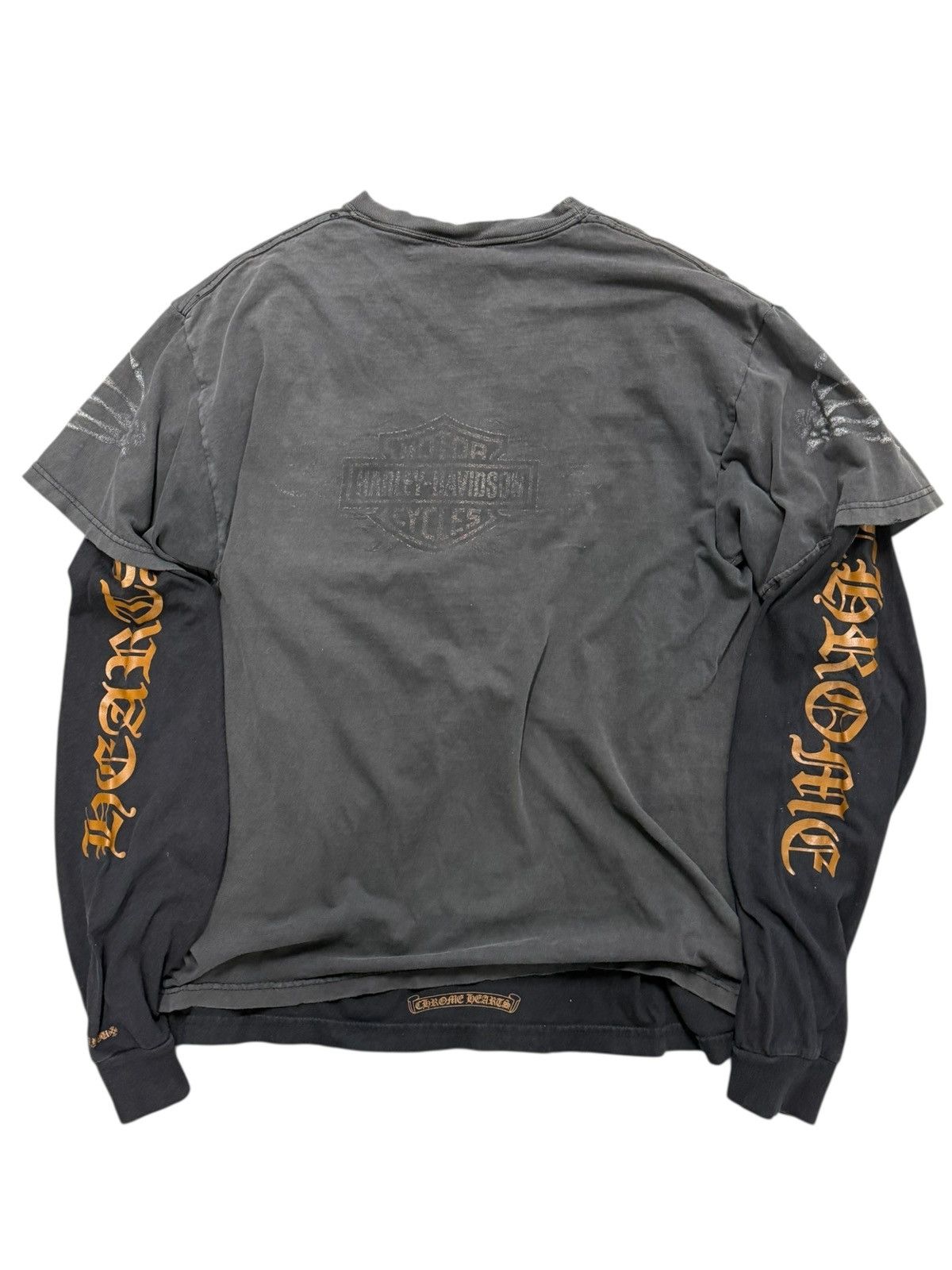 Harley Davidson Vintage Harley davidson skeleton T Size US M / EU 48-50 / 2 - 4 Thumbnail