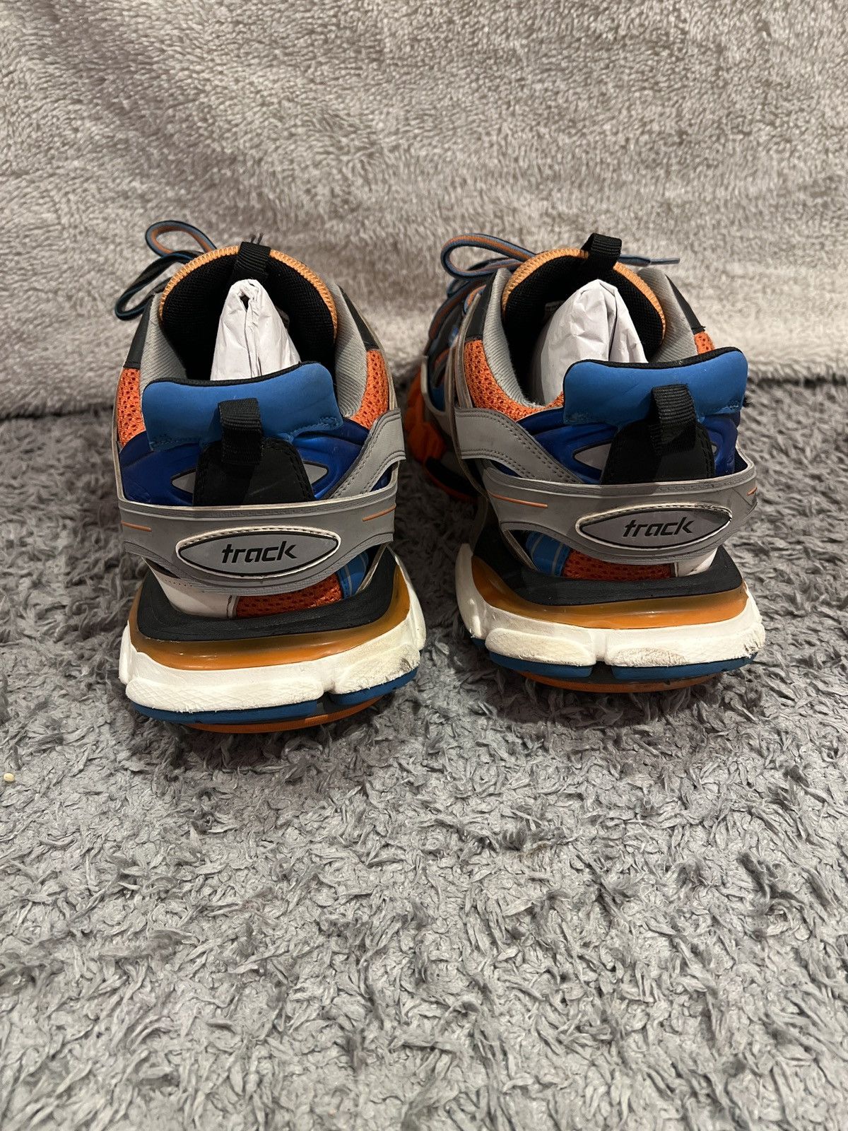 Balenciaga Balenciaga track (orange grey) Size US 12 / EU 45 - 4 Thumbnail