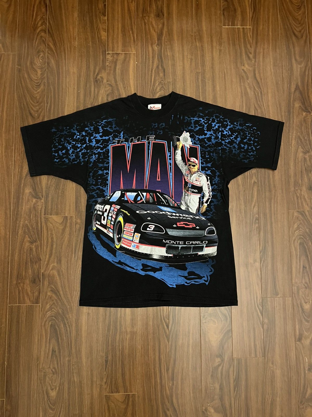 Vintage Vintage Nascar Dale Earnhardt “The Man” Chevy #3 AOP Tee Size US L / EU 52-54 / 3 - 1 Thumbnail