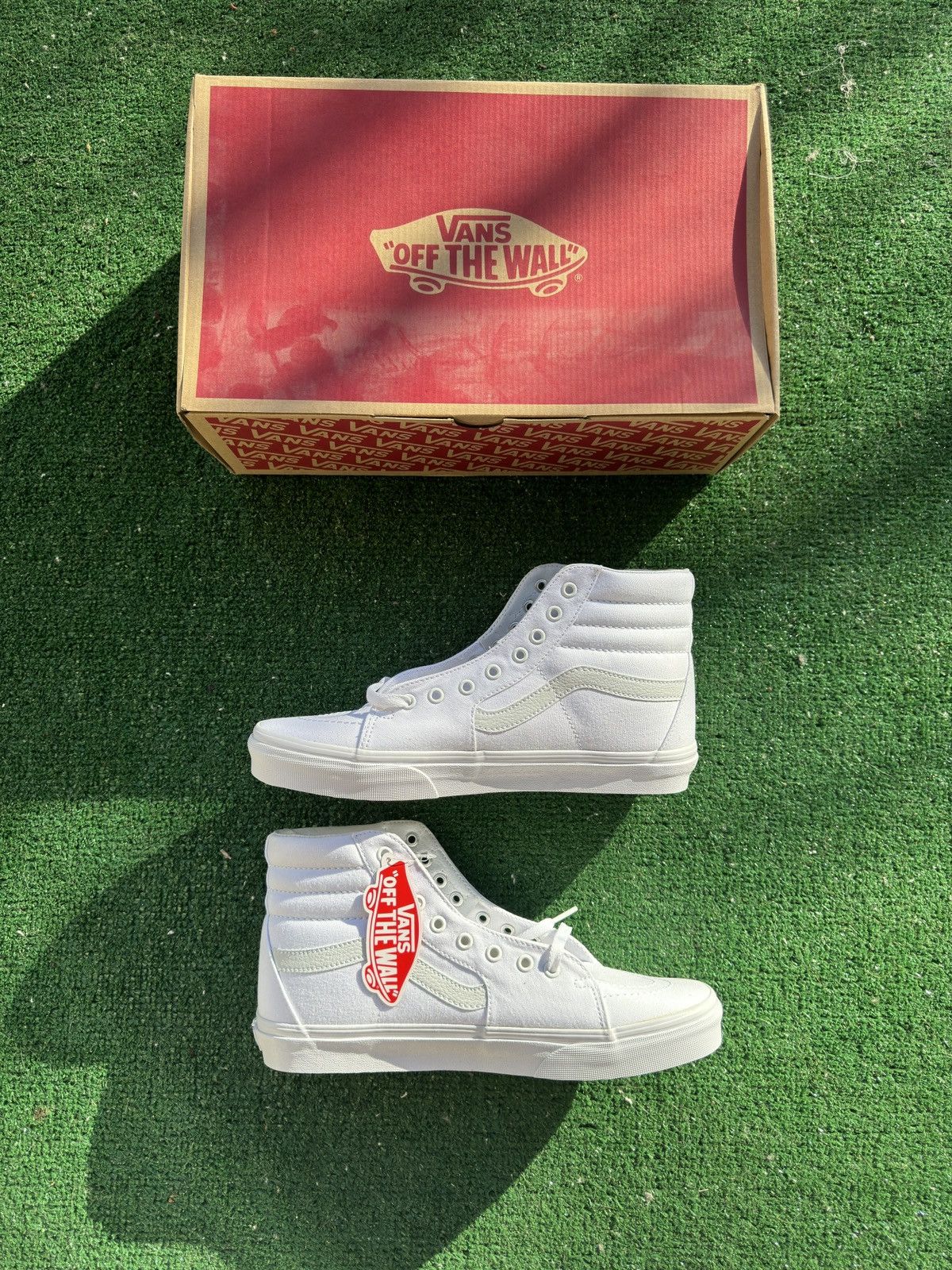 Vans Vans Sk8 Hi Sneakers True White Grailed