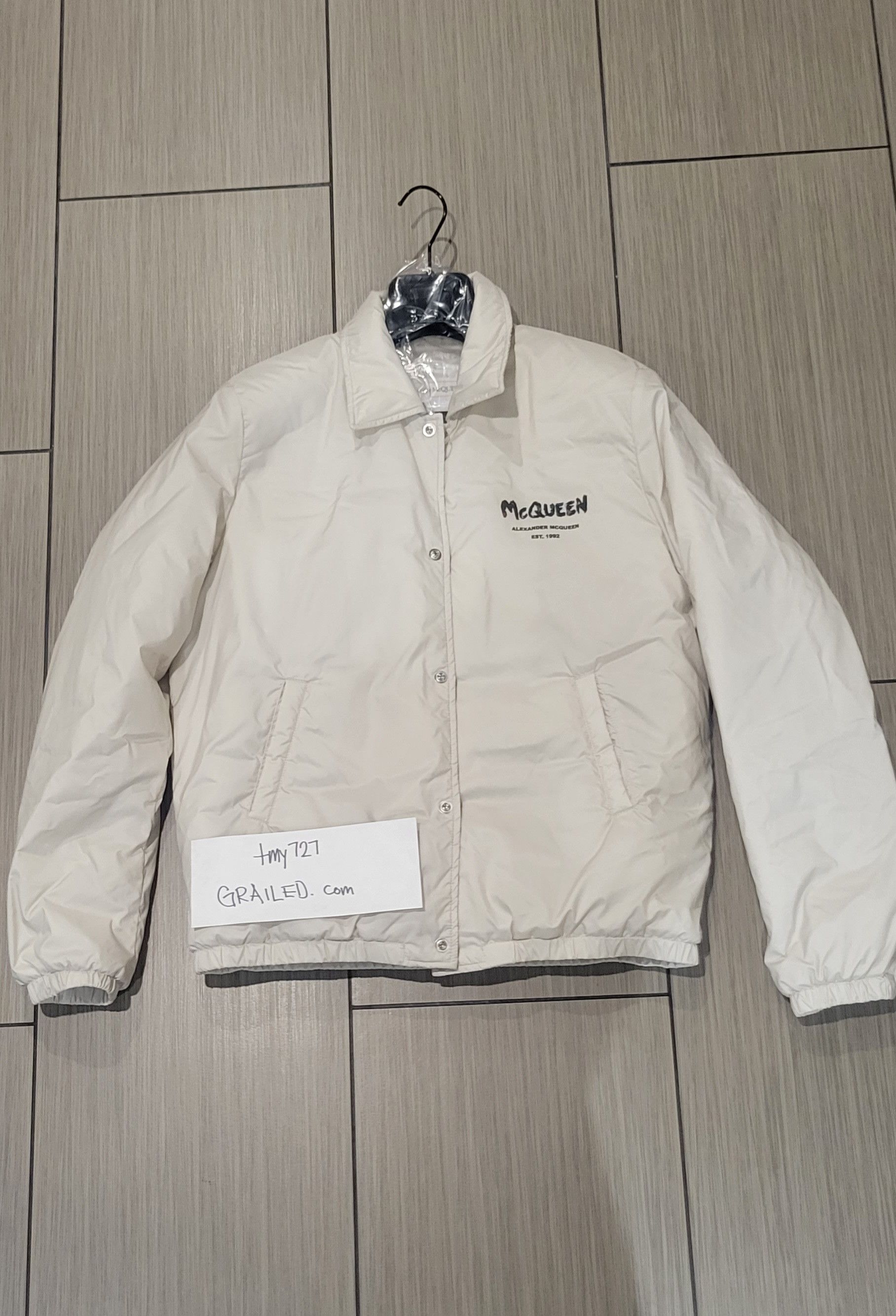 Alexander McQueen Graffiti Logo Blouson Jacket Size US M / EU 48-50 / 2 - 1 Thumbnail