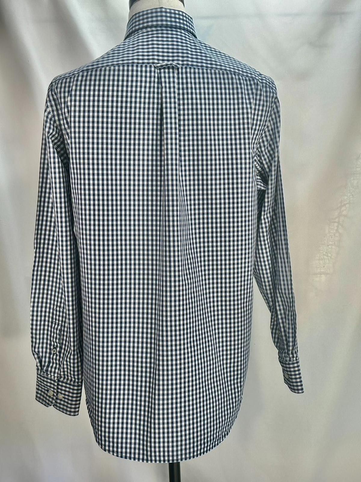 Izod Izod Checked Embroidered Button Down Shirt Blue Men's Medium Size US M / EU 48-50 / 2 - 3 Thumbnail