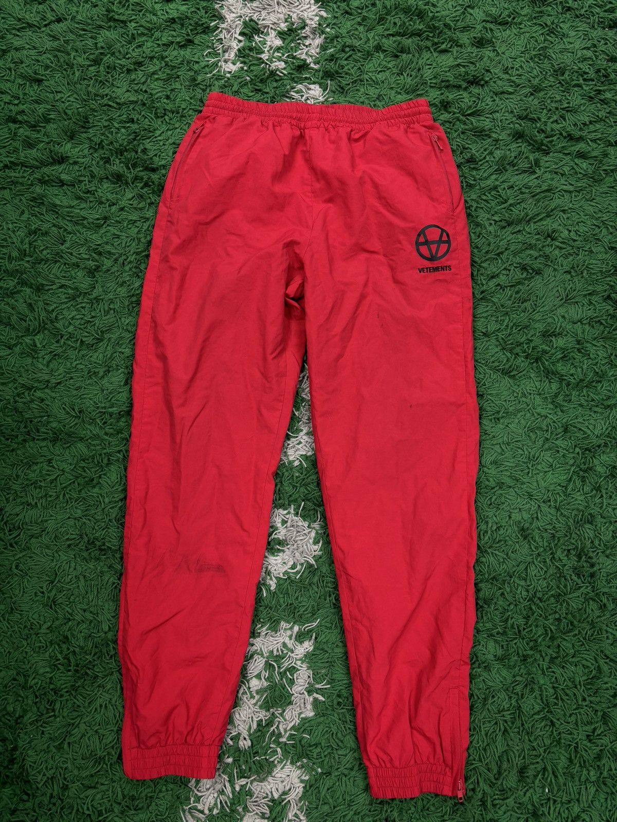 Vetements Vestments Red Pants Medium Size US 32 / EU 48 - 1 Thumbnail