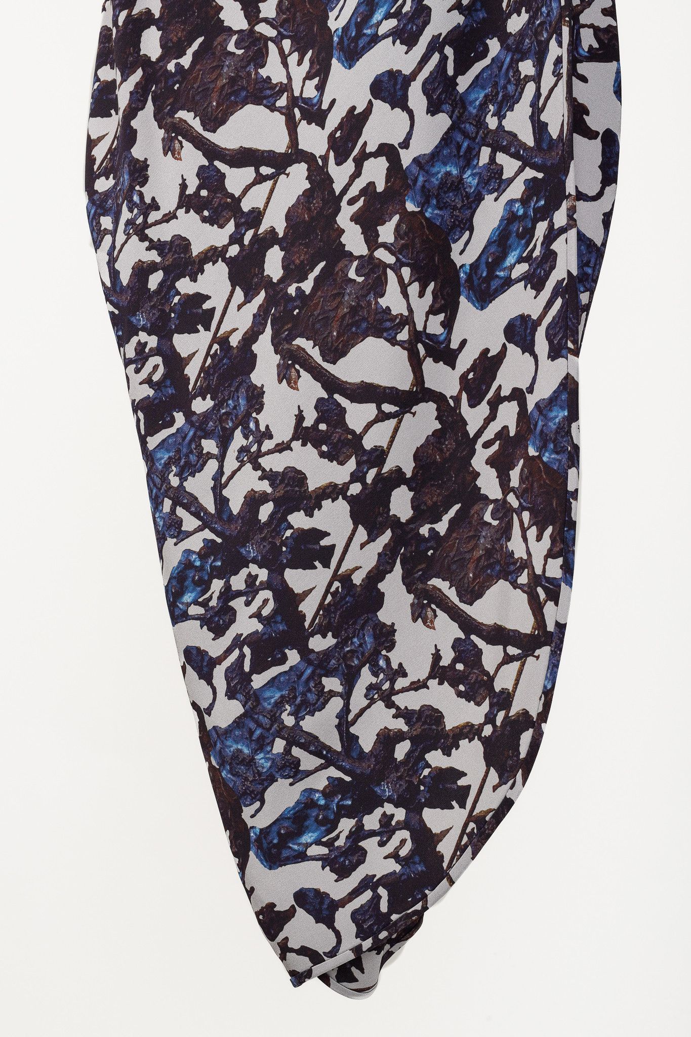 Zero + Maria Cornejo Zero + Maria Cornejo Printed Mauves Silk Dress Size S / US 4 / IT 40 - 7 Thumbnail