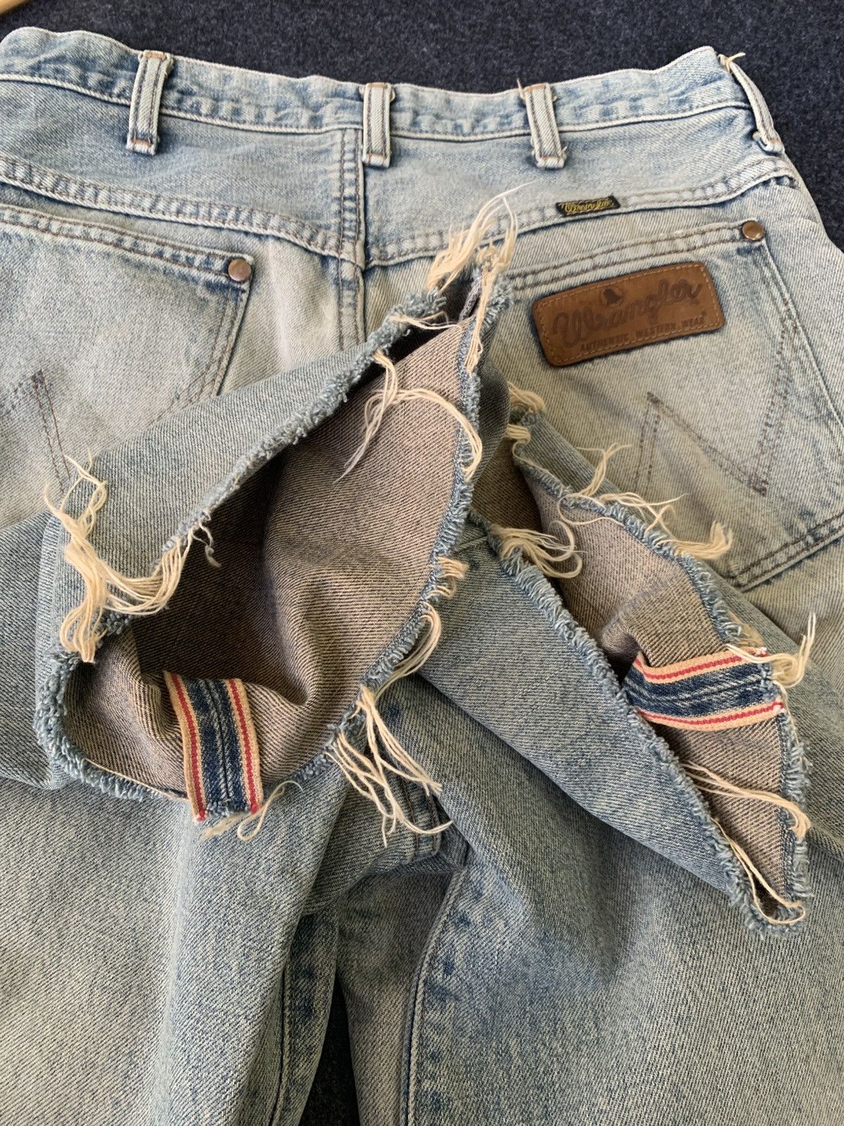 Wrangler Rare Baggy Wrangler Blue Bell Selvedge Jeans – Japan Edition Size US 29 - 7 Thumbnail