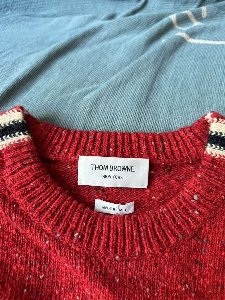 Thom Browne Thom Browne Colorful cardigan Size US L / EU 52-54 / 3 - 3 Thumbnail